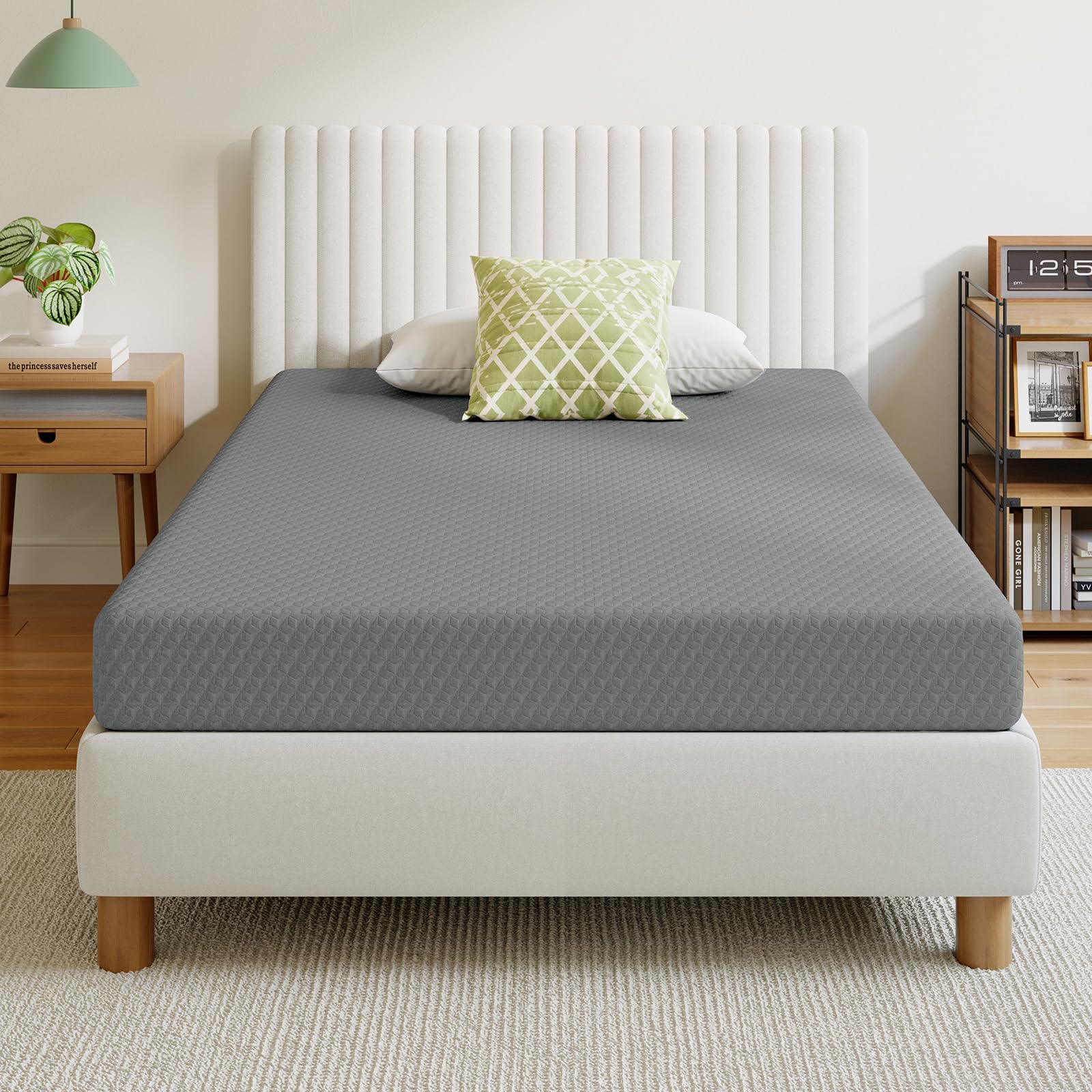 Novilla Full Mattress, 8 Inch Full Size Memory Foam Mattress for Cool Night Sleep & Pressure Relief, Thermally Balanced Foam Mat