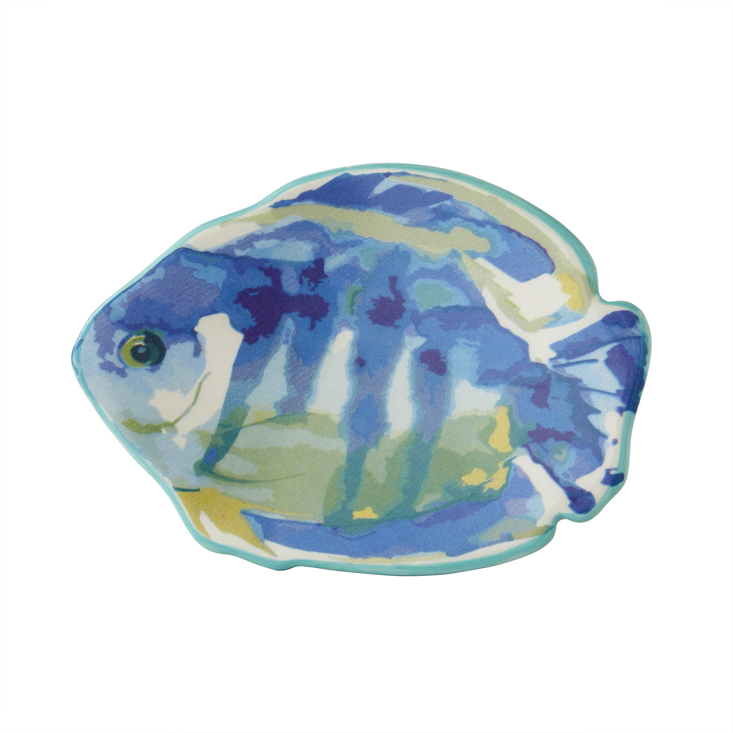 Skl Home By Saturday Knight Ltd. Ocean Watercolor Soap Dish, Multi, 0.79X3.94X5.63