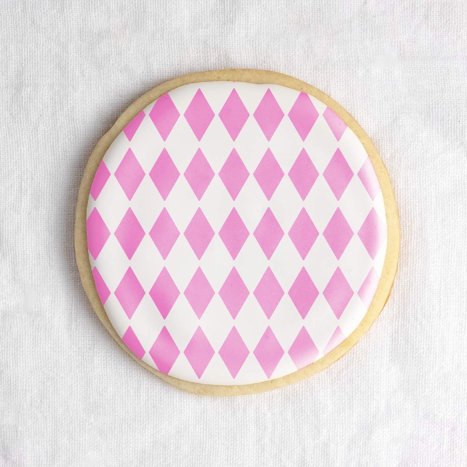 Harlequin Cookie Stencil - Simplify Your Cookie Decorating Process With Pyo Cookie Stencils