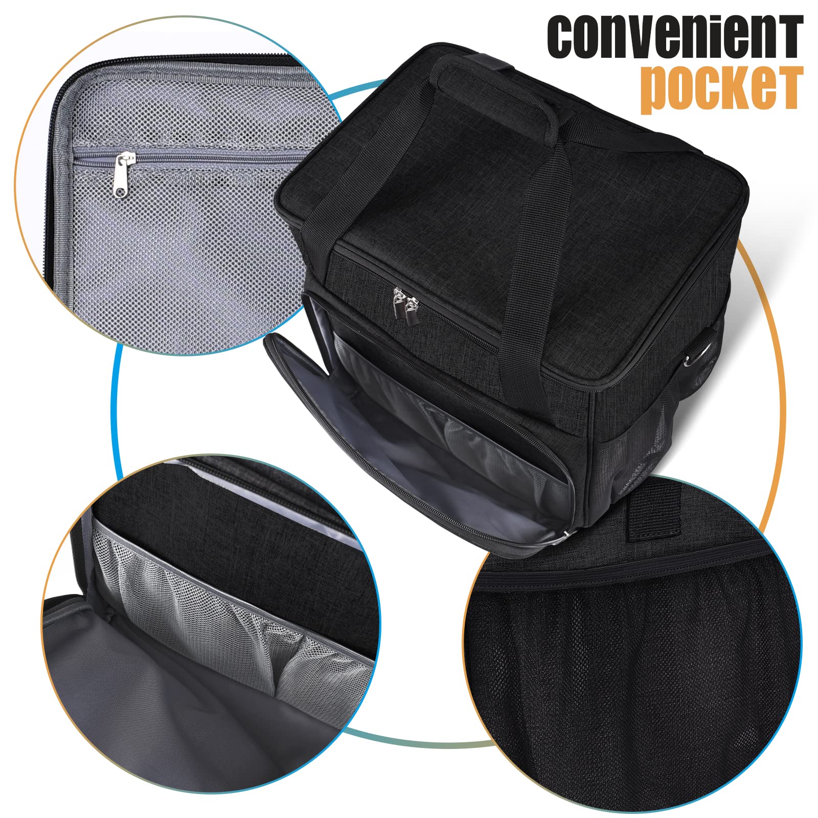 Baglher Coffee Maker Storage Bag, Waterproof Travel Carrying Organizer Case, Suitable For Kering Coffee Machines And Other Acces