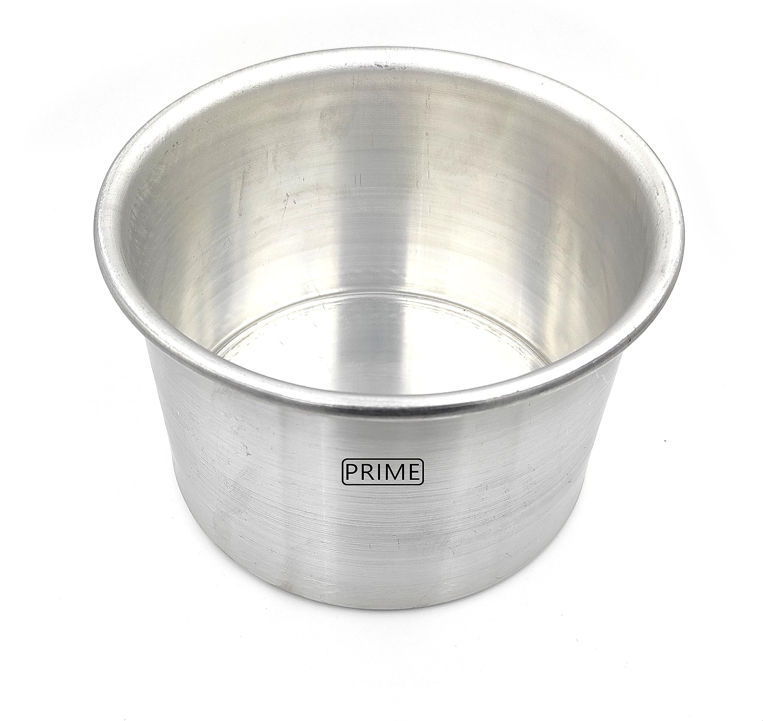 Prime Bakers And Moulders Round Aluminum Baking Cake Pan/Mould For Oven (3 Inch)