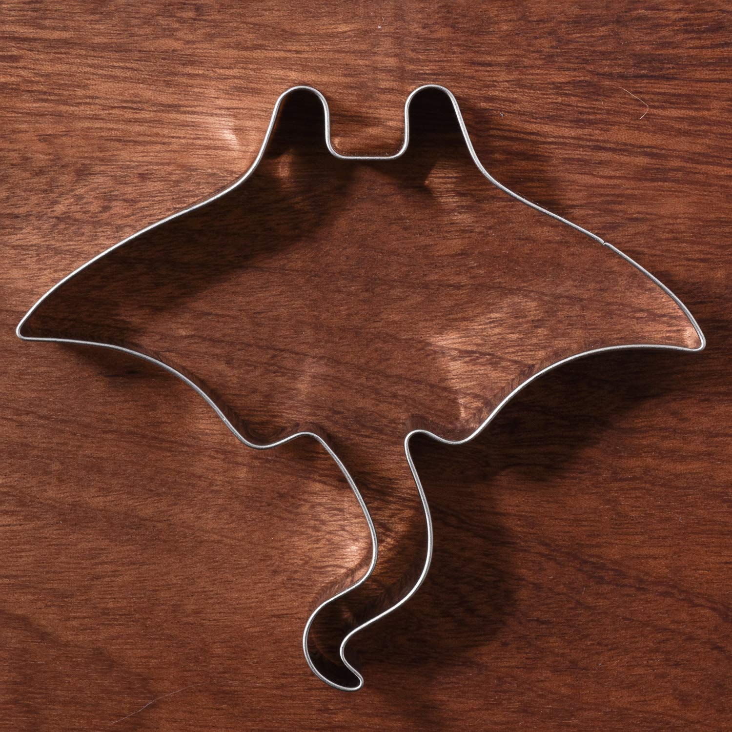 Liliao Manta Cookie Cutter - 4.5 X 4.5 Inches - Stainless Steel