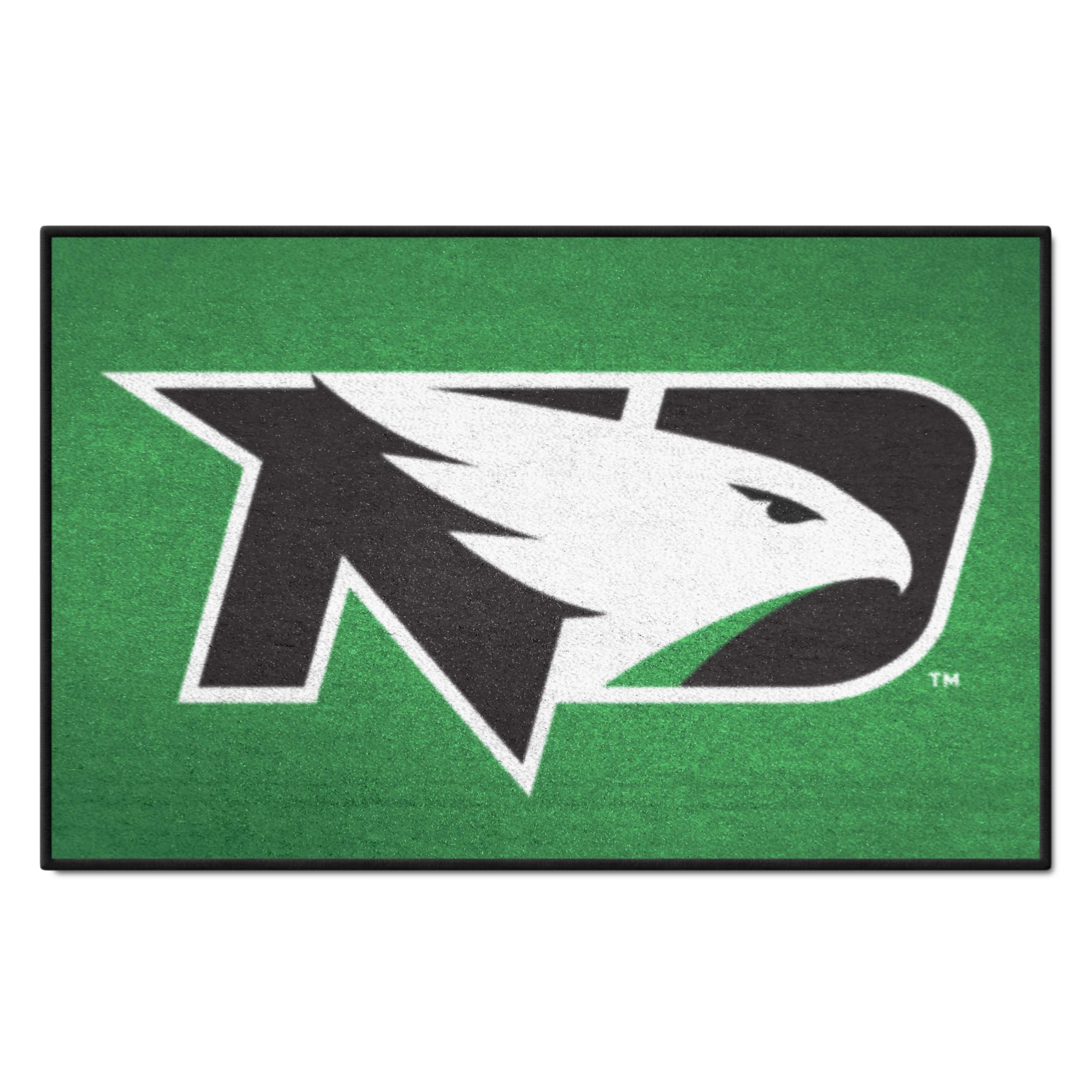 FANMATS 1222 North Dakota Fighting Hawks Starter Mat Accent Rug - 19in. x 30in. | Sports Fan Home Decor Rug and Tailgating Mat