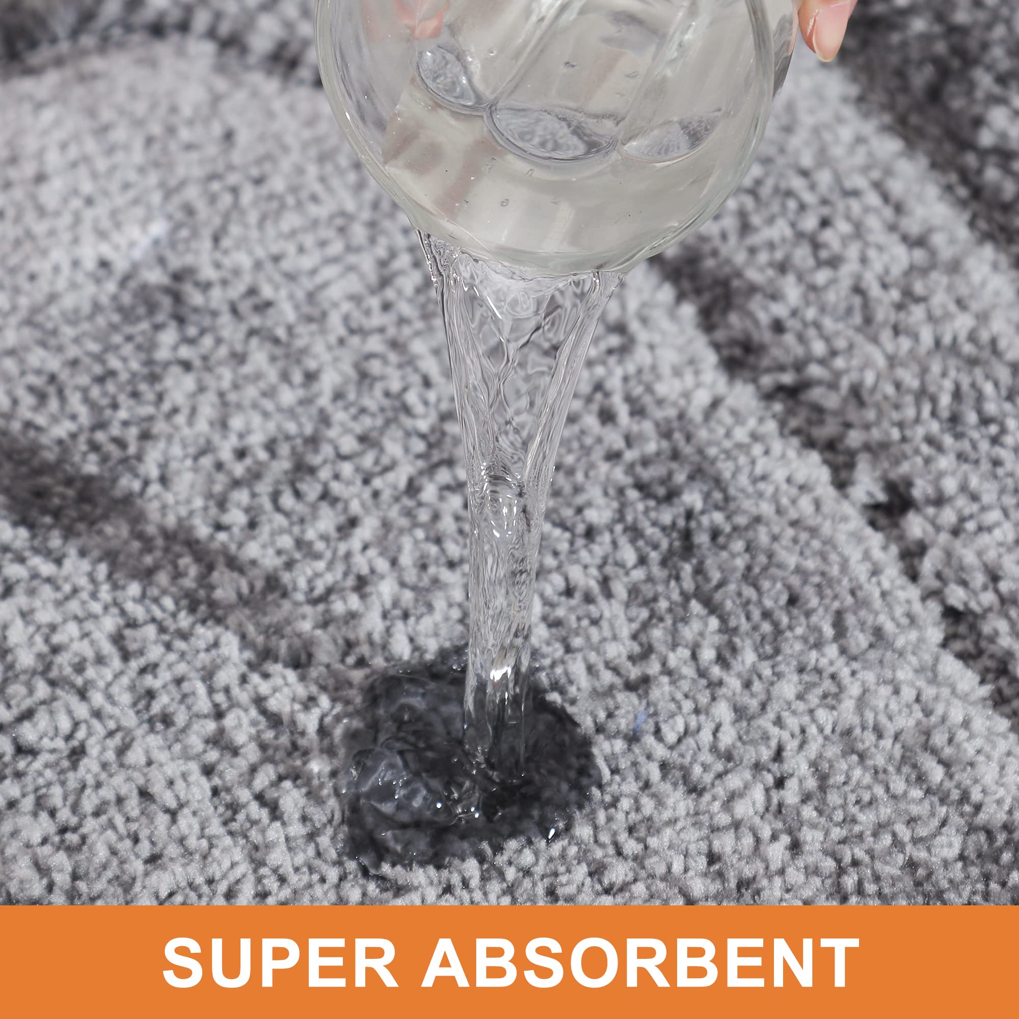 Beqhause-Bathroom-Rugs-Soft& Absorbent-Non-Slip-Bath Mats For Bathroom Polyester Microfiber Bath Mat Machine Washable Bathroom C