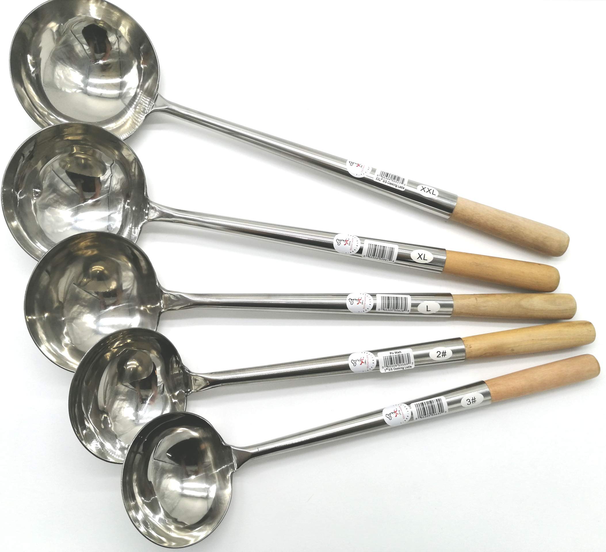 10 Oz Chinese Cooking Ladle *(Width: 5'' X Length: 19-1/4'') Size: Large