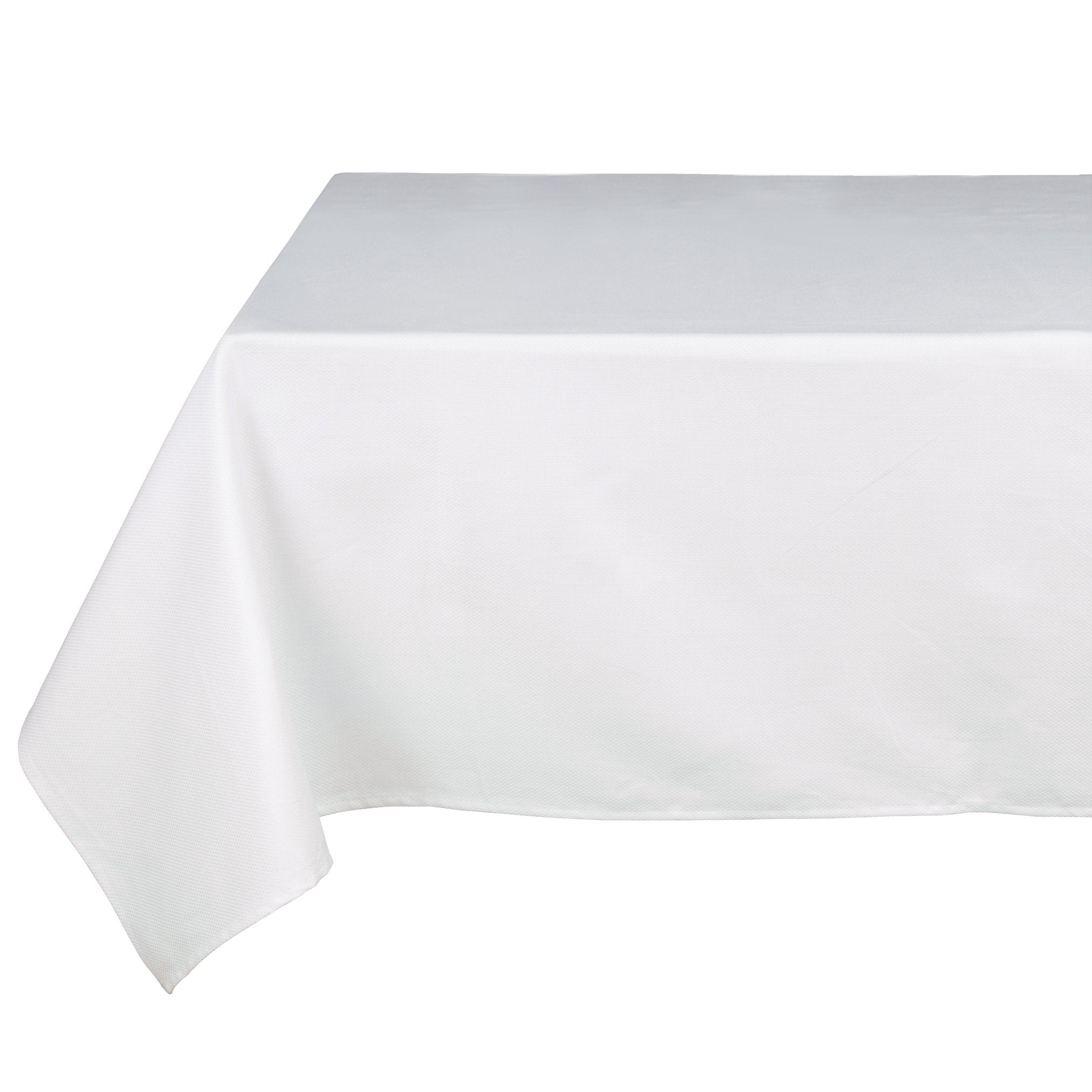 Riegel DPA63SQWHT Restaurant Series Combed Cotton Pique Tablecloth, 63 by 63Inch, White