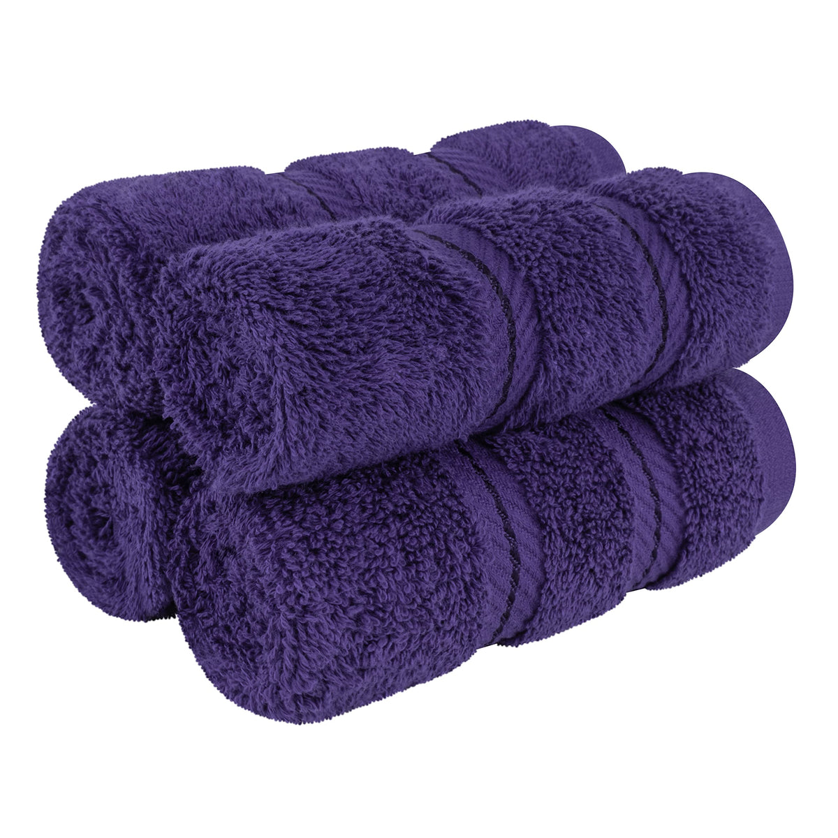 American Soft Linen Luxury Washcloths For Bathroom, 100 Turkish Cotton Washcloth Set Of 4, 13X13 In Soft Washcloths For Body And