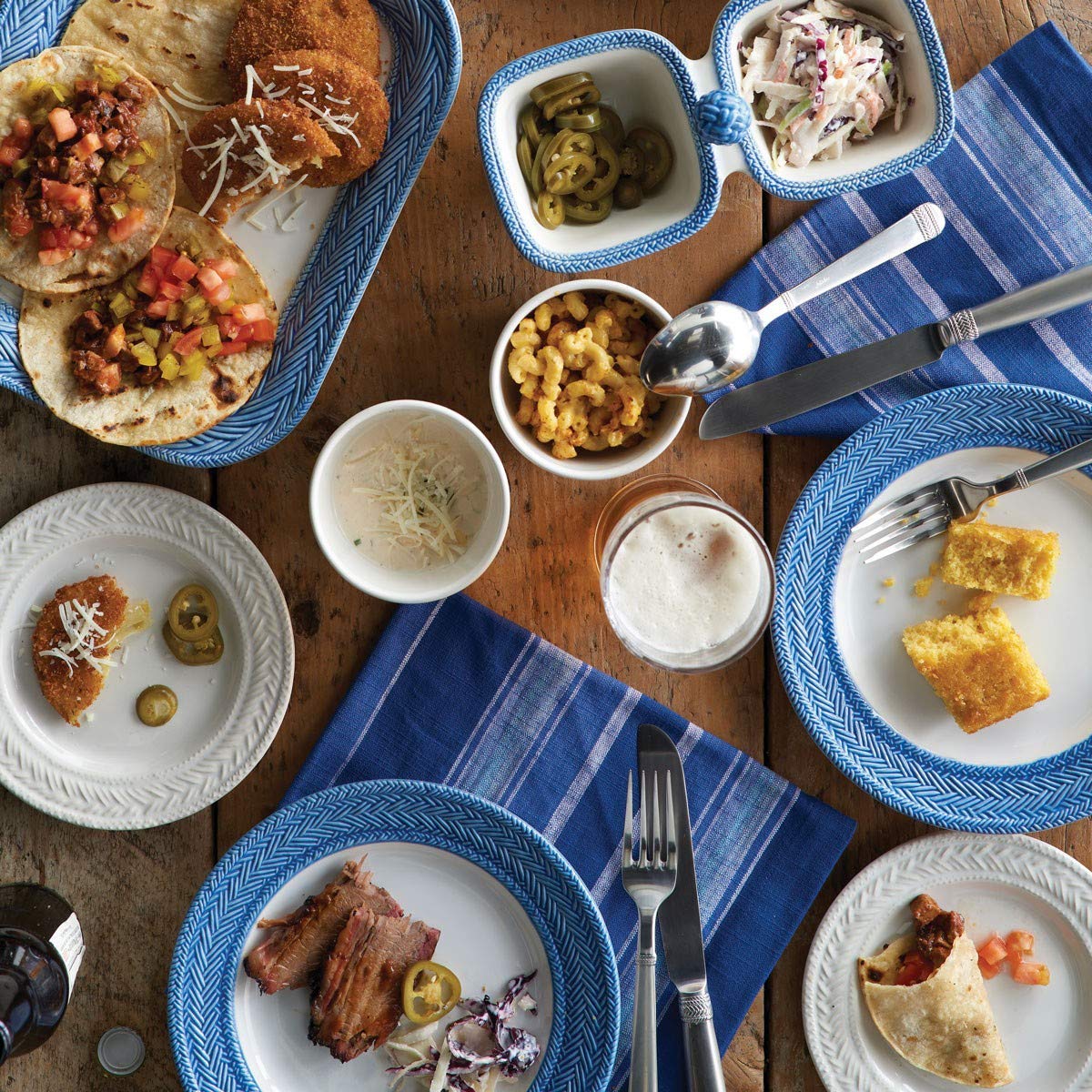 Juliska Le Panier Whitewash Coupe Pasta/Soup Bowl