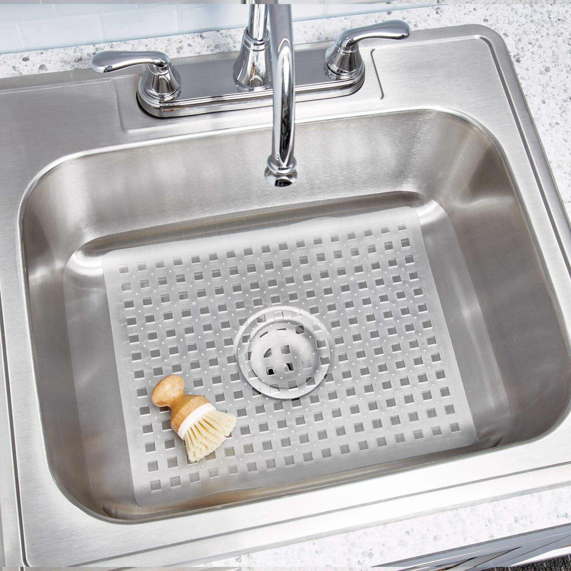 SINK MAT 16X12.5 CLEAR (Pack of 1)