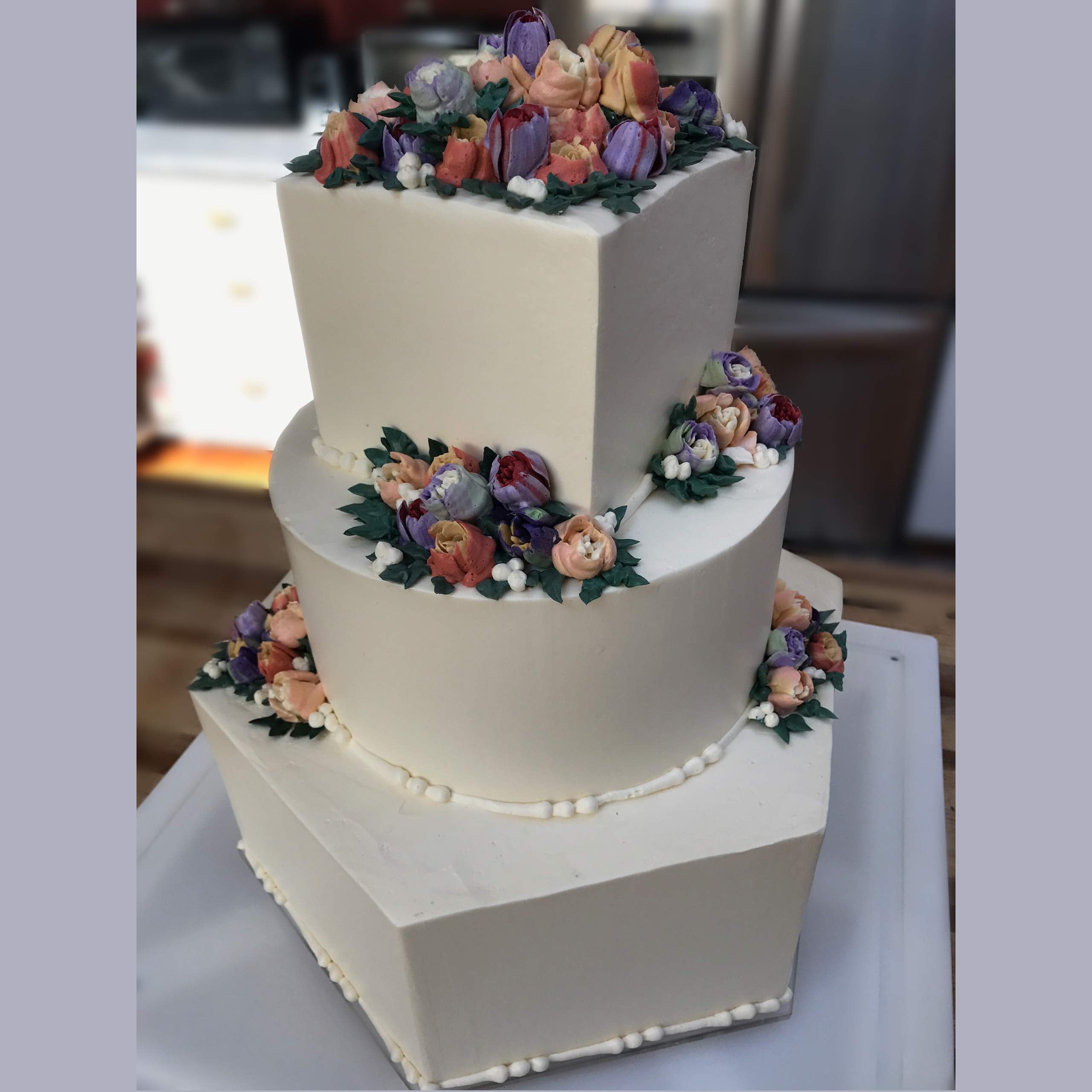 Cakesafe - 2-6.5    Clear     Acrylic Disks - Perfect Icing Tool To Smooth The Buttercream On Your Cakes