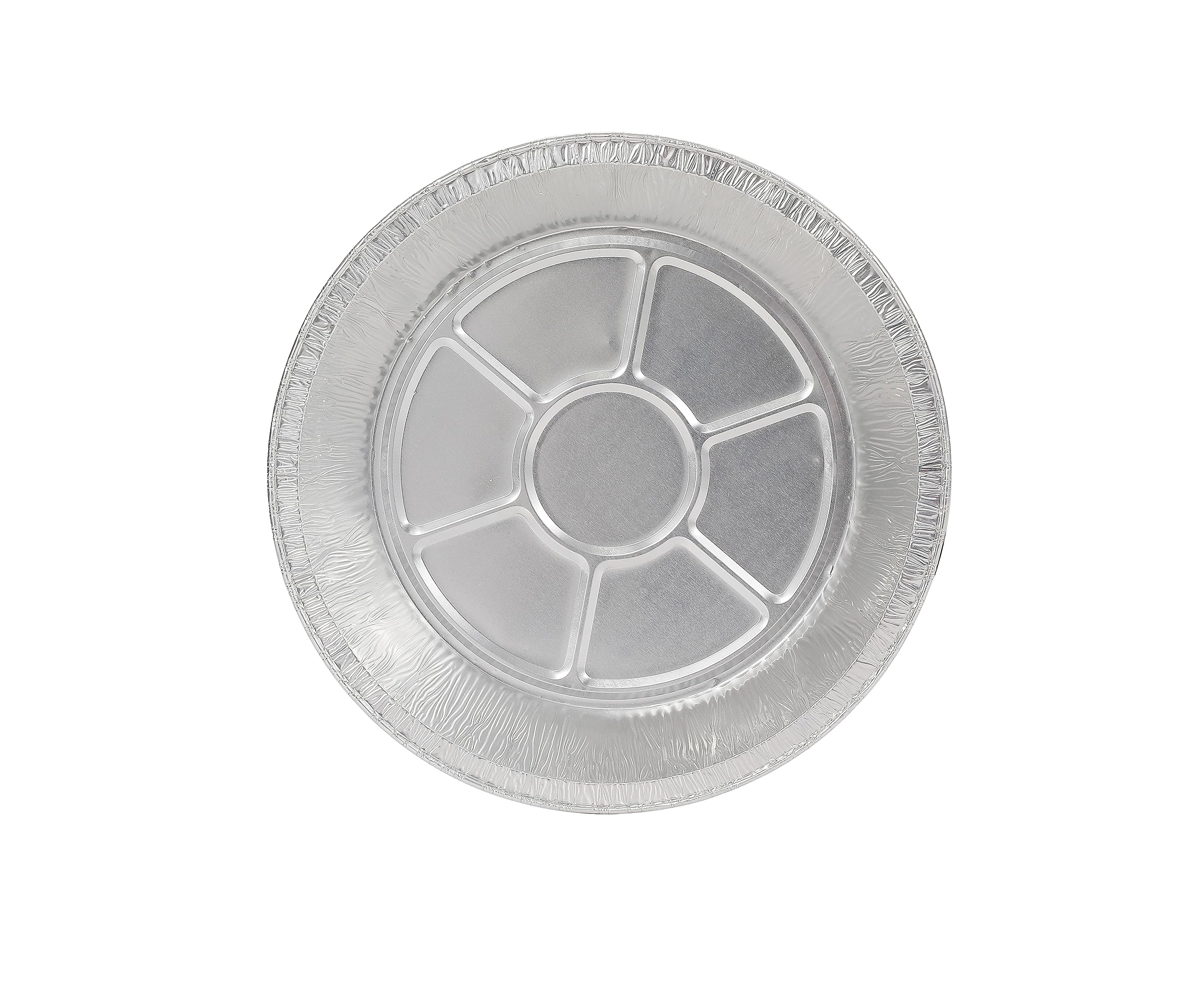 Waytiffer 9" Disposable Aluminum Foil Pie Pans - 10 Pack, Heavy-Duty, Silver Baking Tins