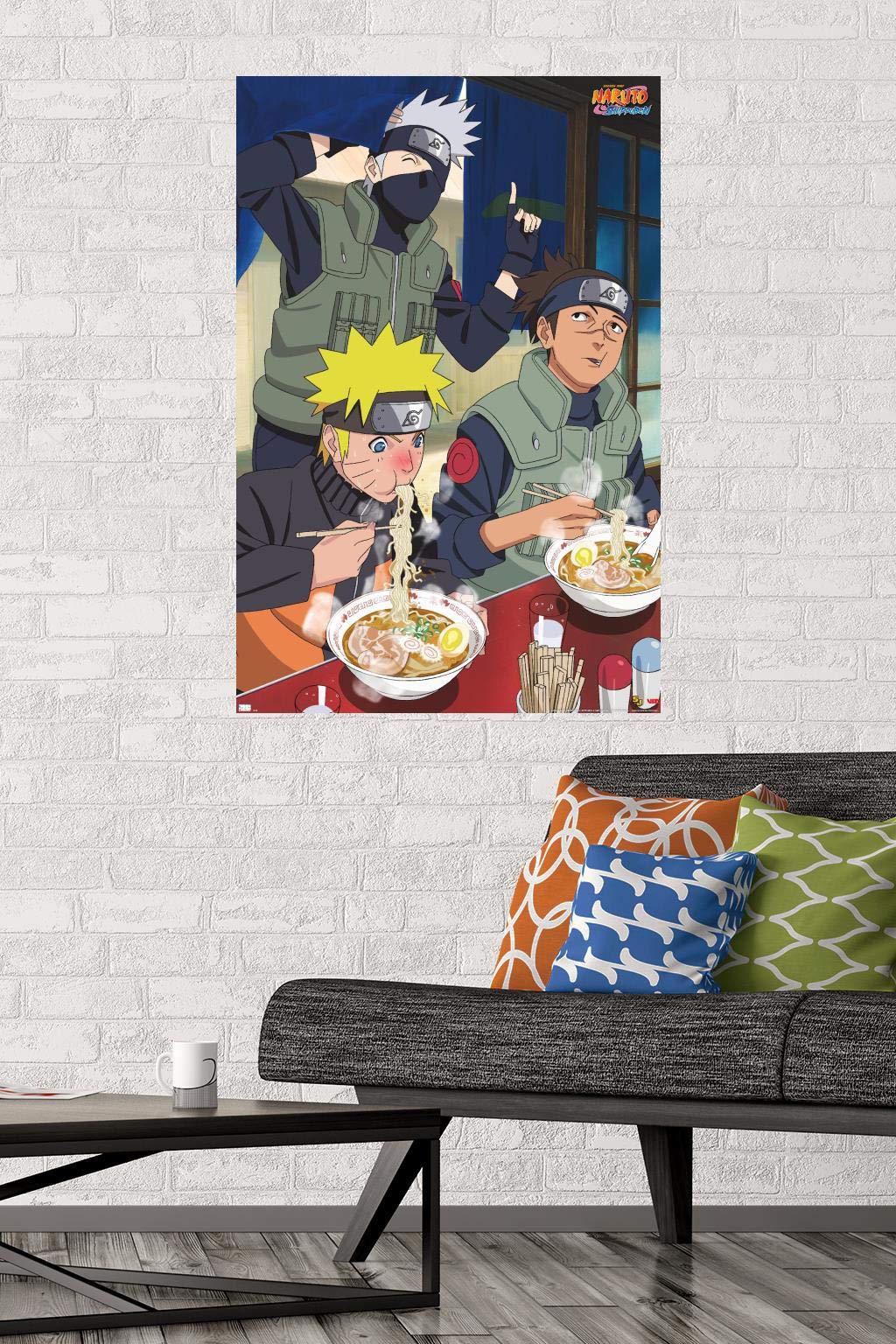 Trends International Naruto Shippuden - Food Wall Poster, 22.375'' X 34'', Unframed Version