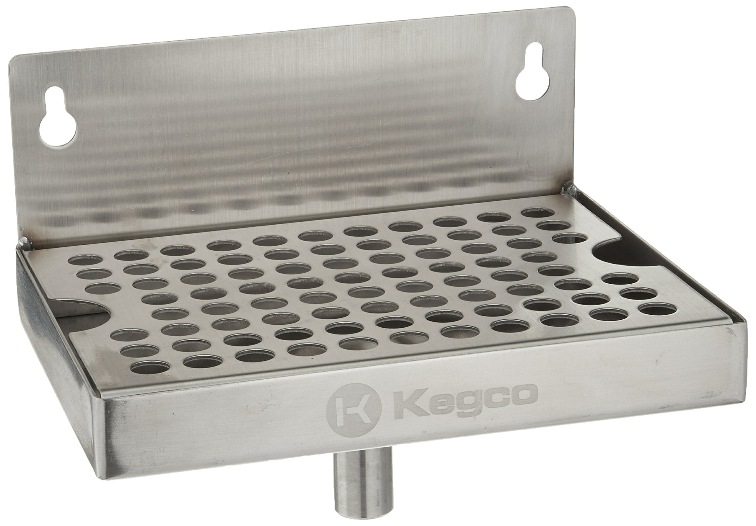 Kegco Kc Dp-64-D Drip Tray, 6'', Stainless Steel