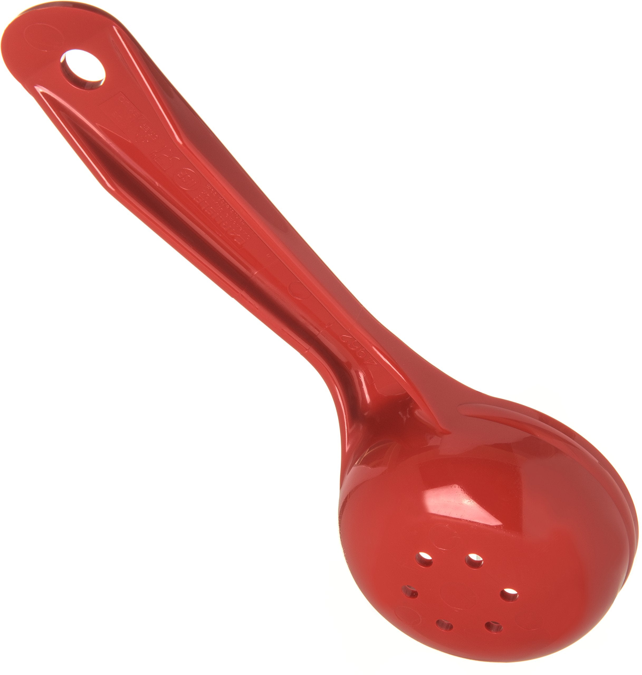 Cfs Measure Miser Perforated Measuring Spoon With Short Handle, 2 Ounce, Red (Pack Of 12)