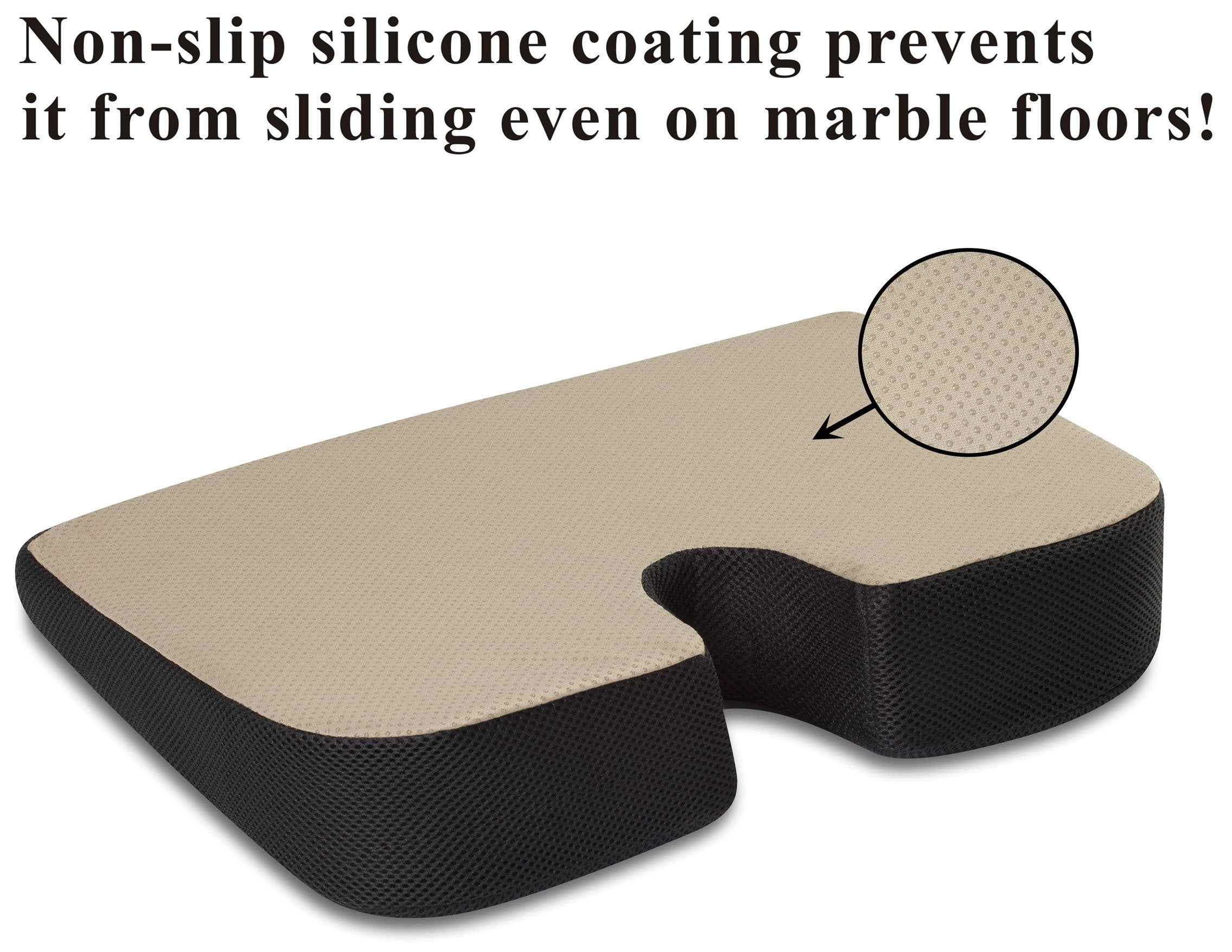 Travelmate Large Medium-Firm Wellness Seat Cushion - 17 X 13 X 3 Inches