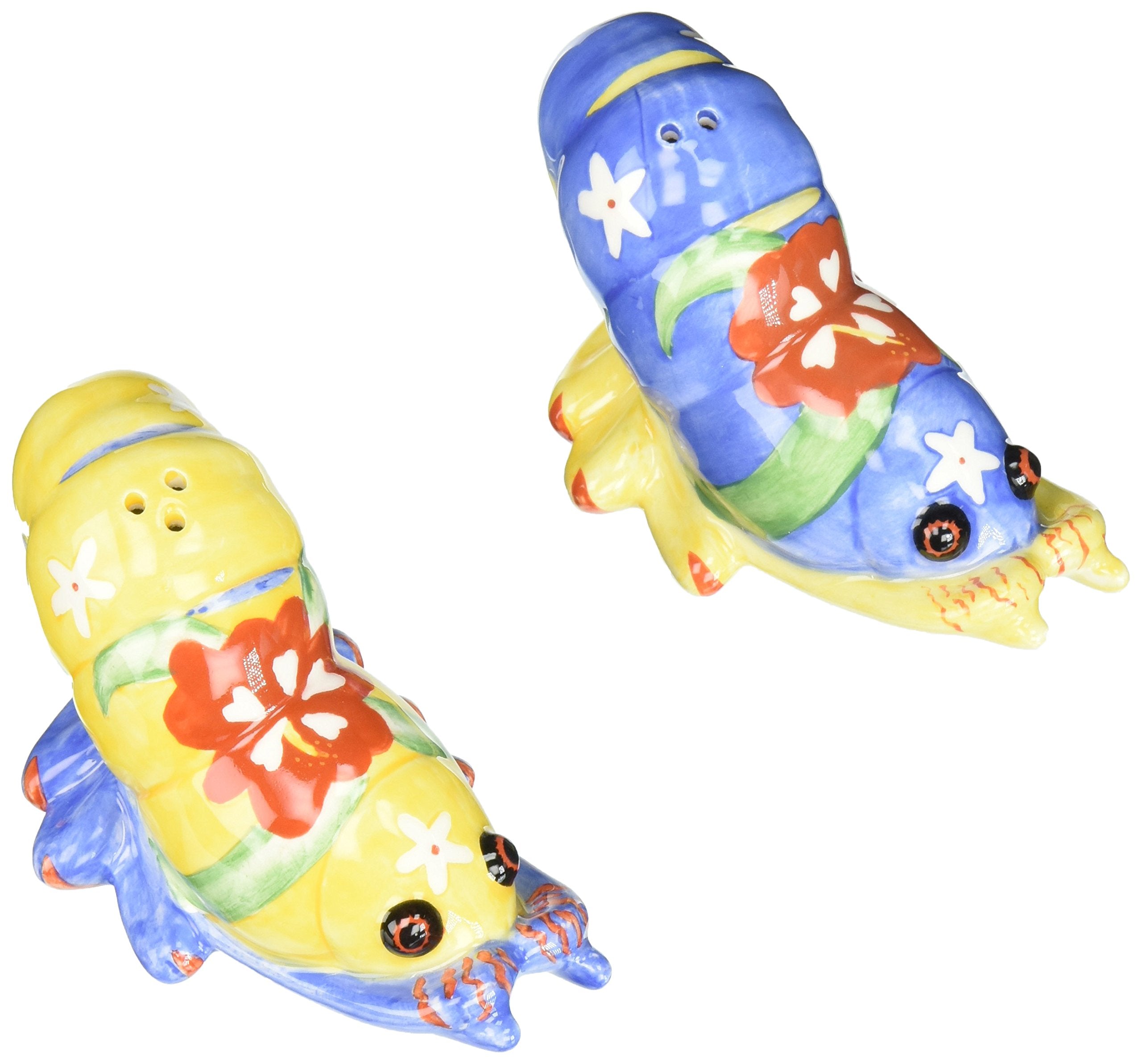 Atd 61797 4.5'' Floral Design Lobster Salt And Pepper Shaker