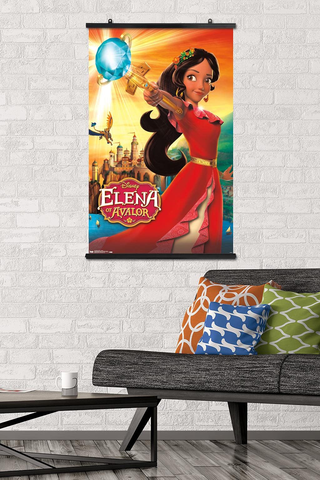 Trends International Disney Elena Of Avalor - One Sheet Wall Poster, 22.375'' X 34'', Premium Poster & Clip Bundle