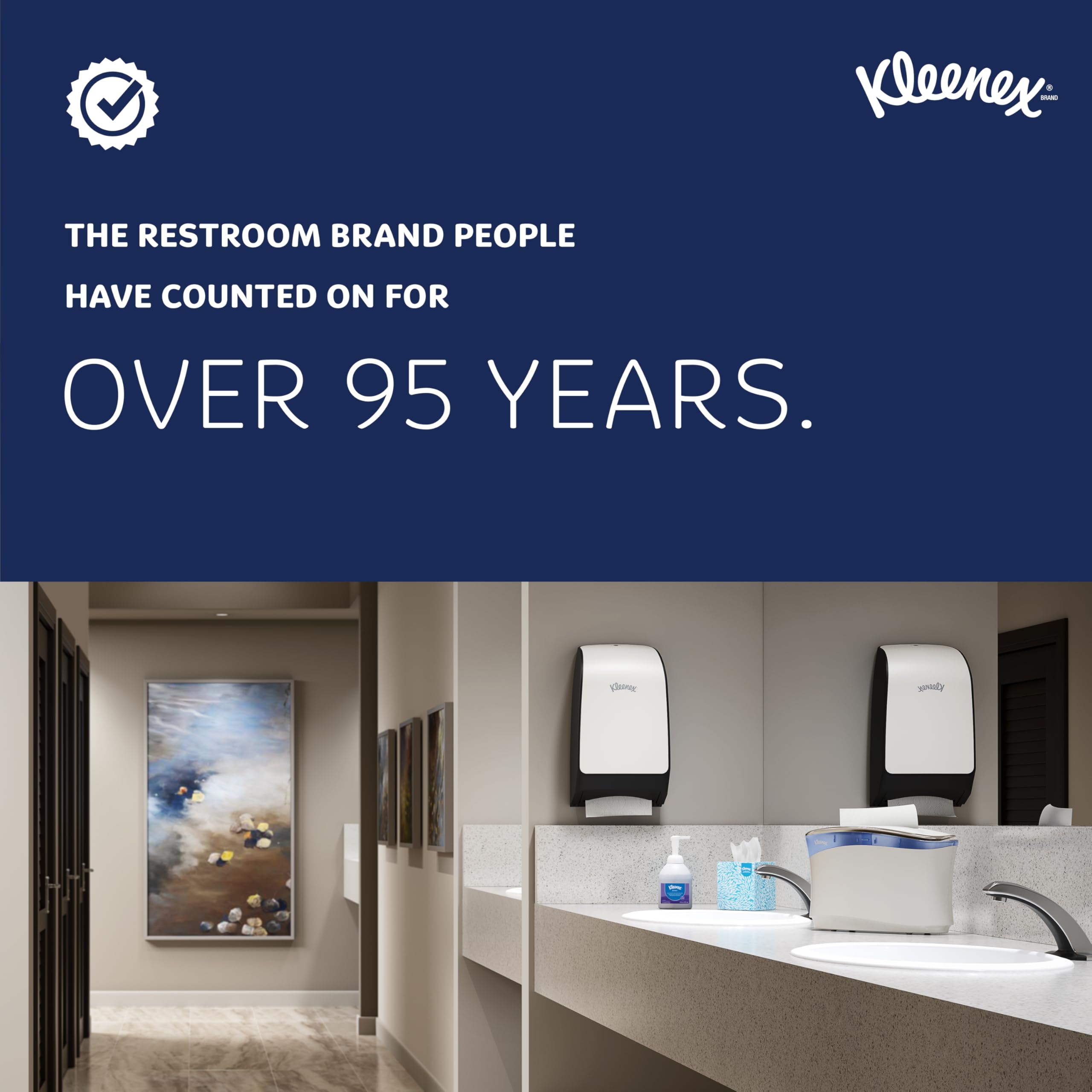 Kleenex Multifold Paper Towels (01890), 1-Ply, 9.2  X 9.4  Sheets, White, (150 Sheets/Pack)