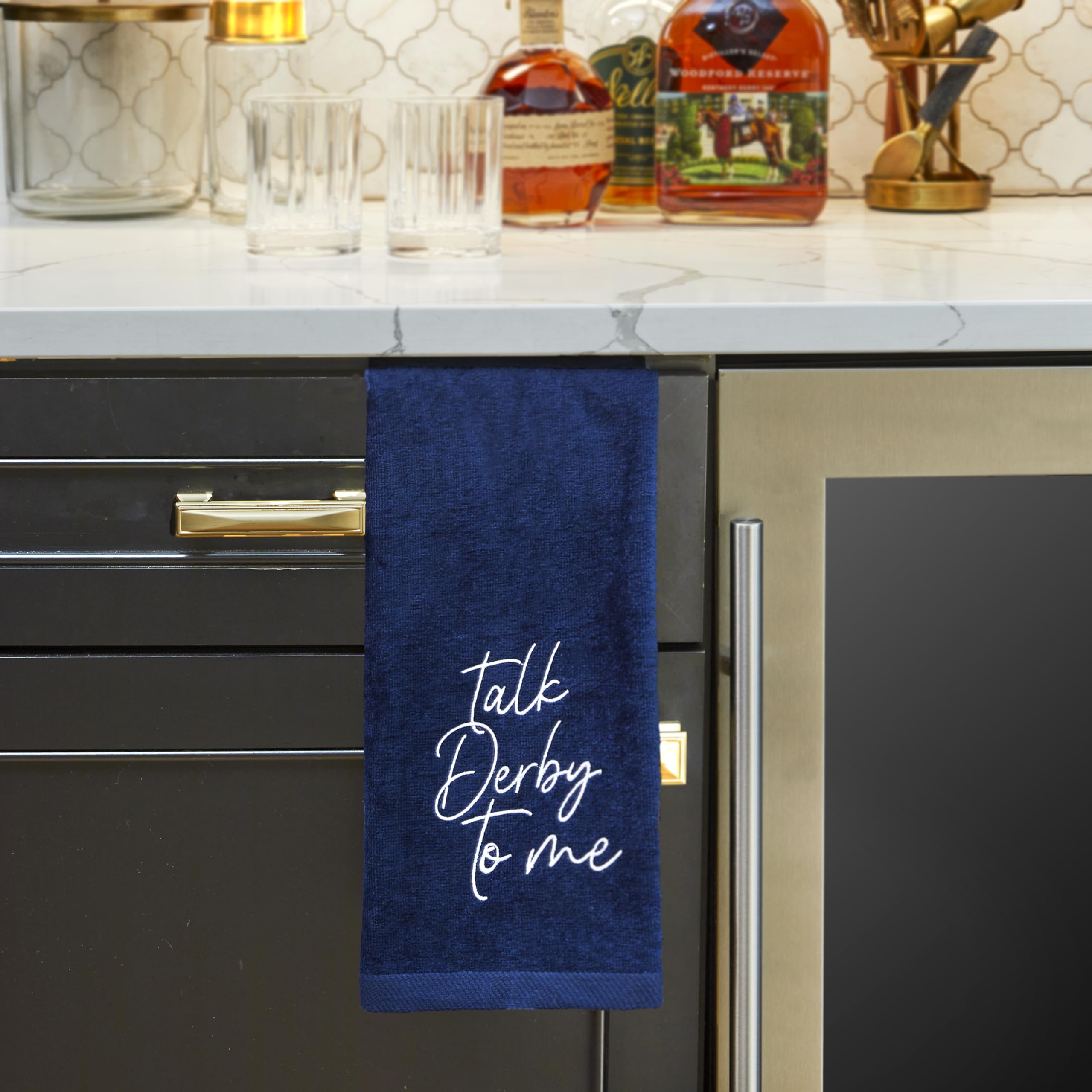 Skl Home Talk Derby Hand Towel (2-Pack)