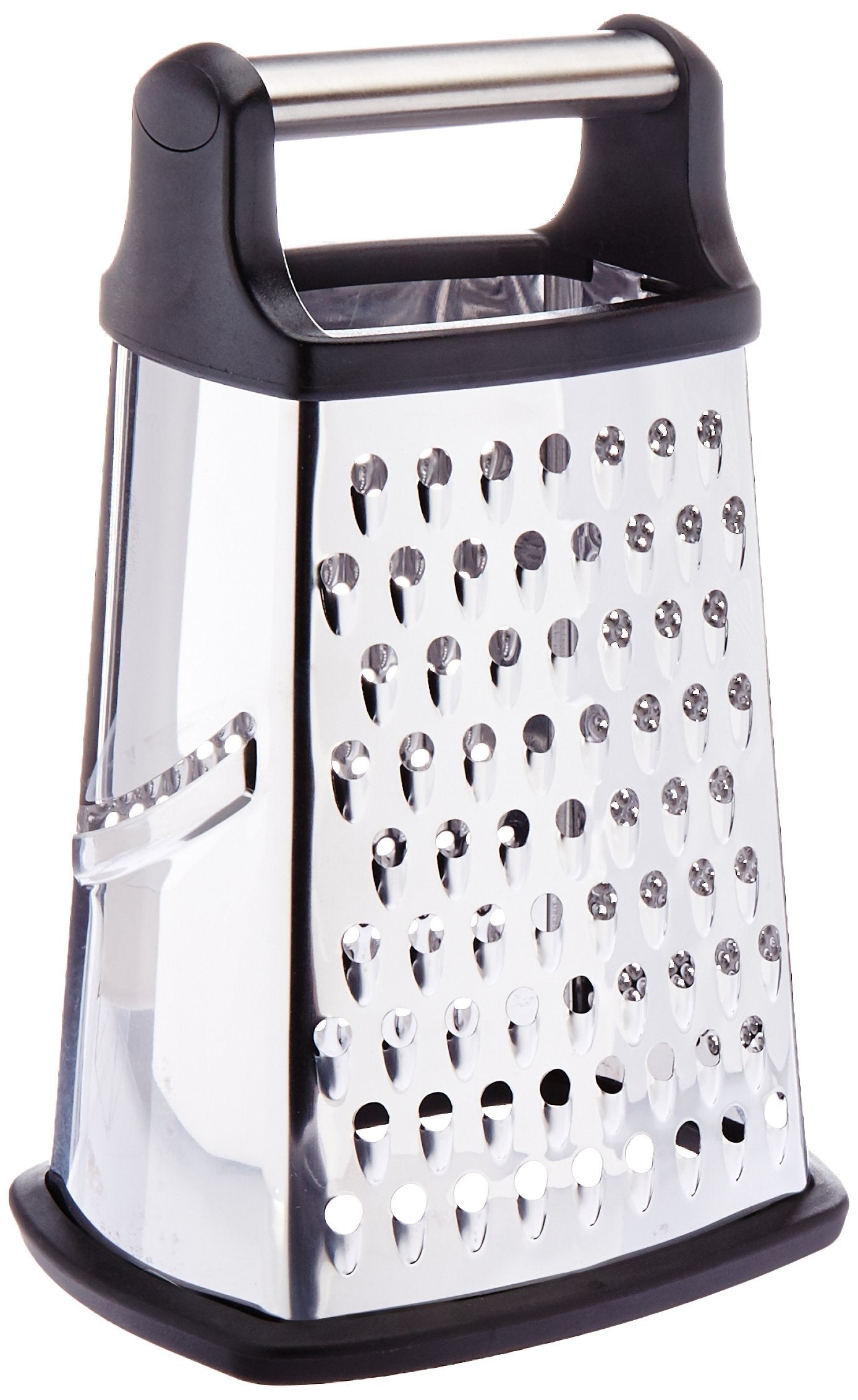 Norpro 4-Sided Grater With Catcher, Stainless Steel