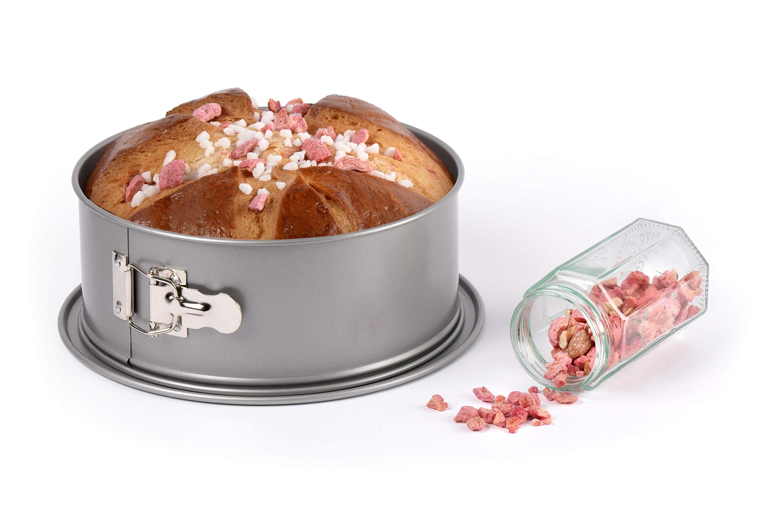 Patisse Extra High Leakproof Springform Pan, 8 5/8", Nonstick, Silver Grey - Model 3523
