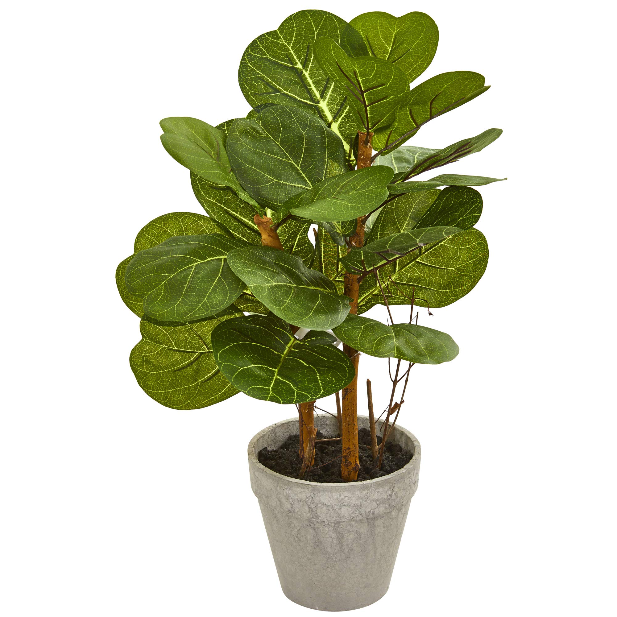 Nearly Natural 22in. Fiddle Leaf Artificial Plant