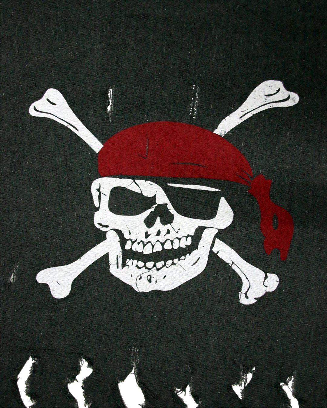 Langxun 2Pcs Large Size 3Ft X 2.5Ft Retro And Weathered Linen Pirate Flag For Halloween Decorations, Pirate Party, Kids Room D
