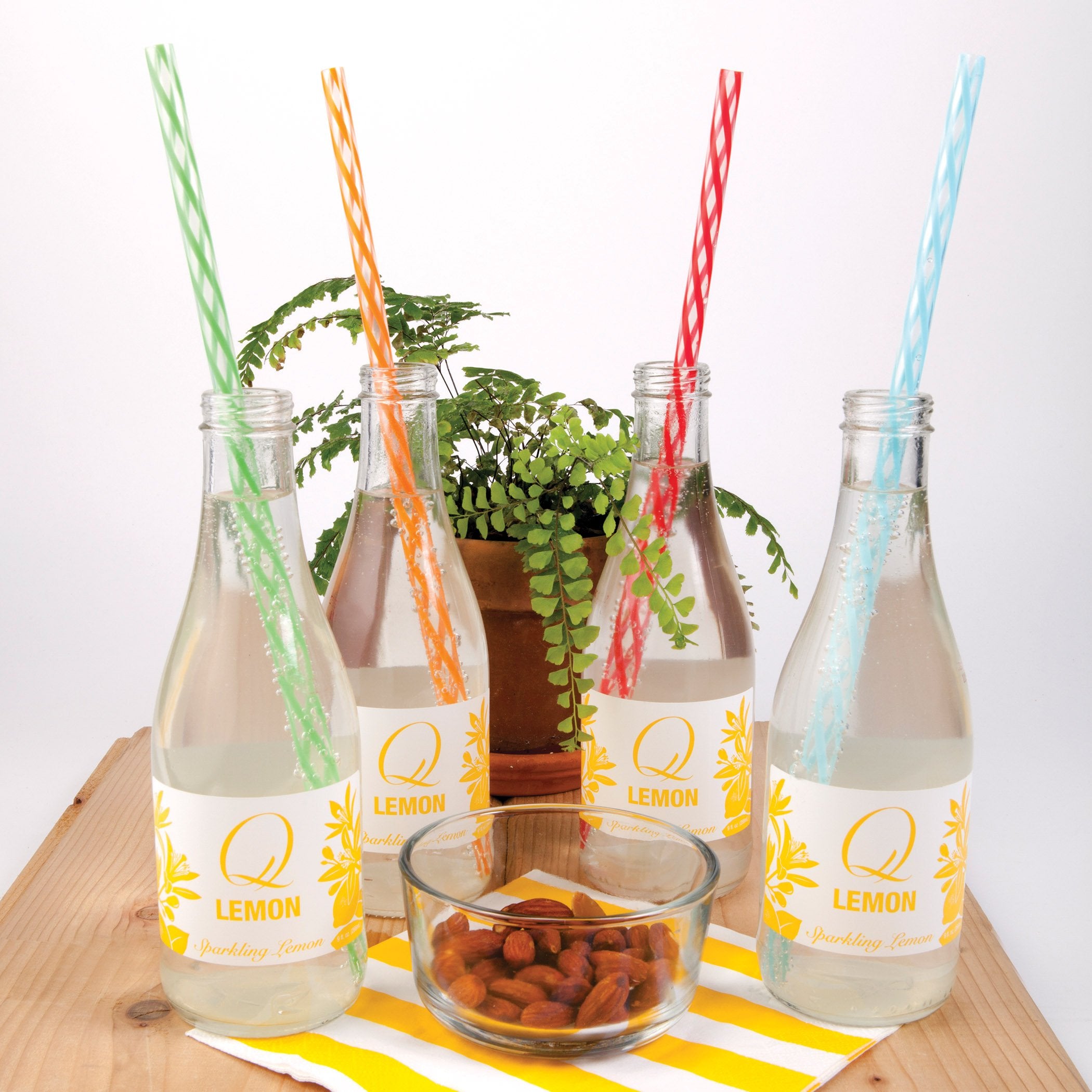 Rainbow Reusable Straws