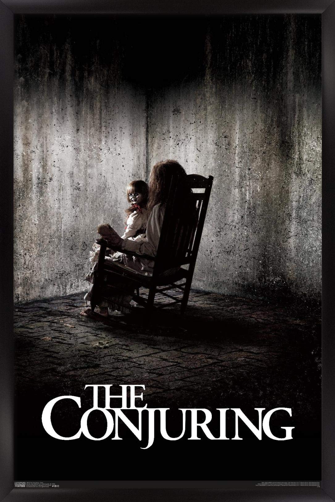 Trends International The Conjuring - Chair Wall Poster, 14.725'' X 22.375'', Black Framed Version