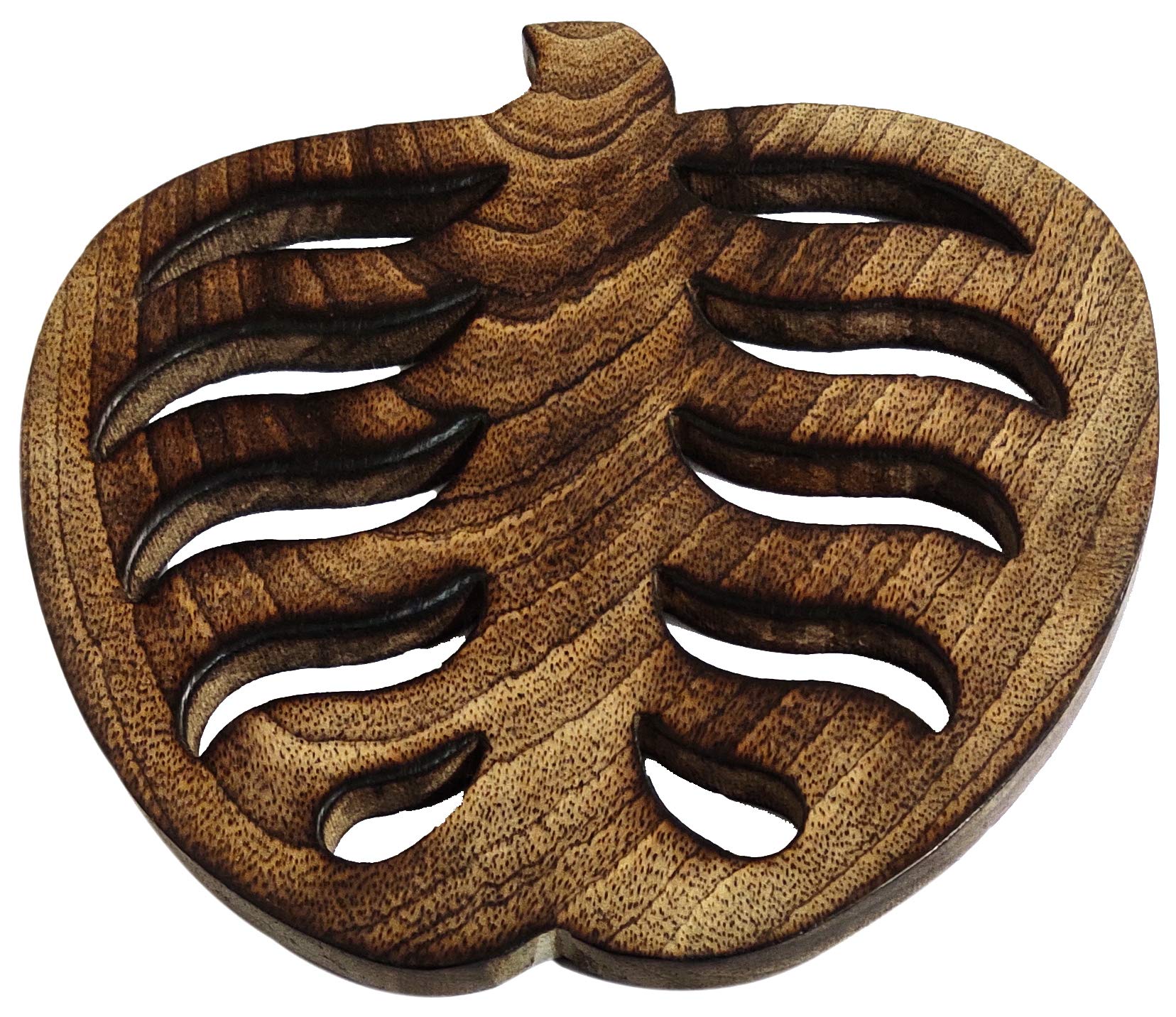 Purpledip Wooden Trivet Coaster Hot Pad Mat For Dining Table Or Use As Wall Hanging (12048)