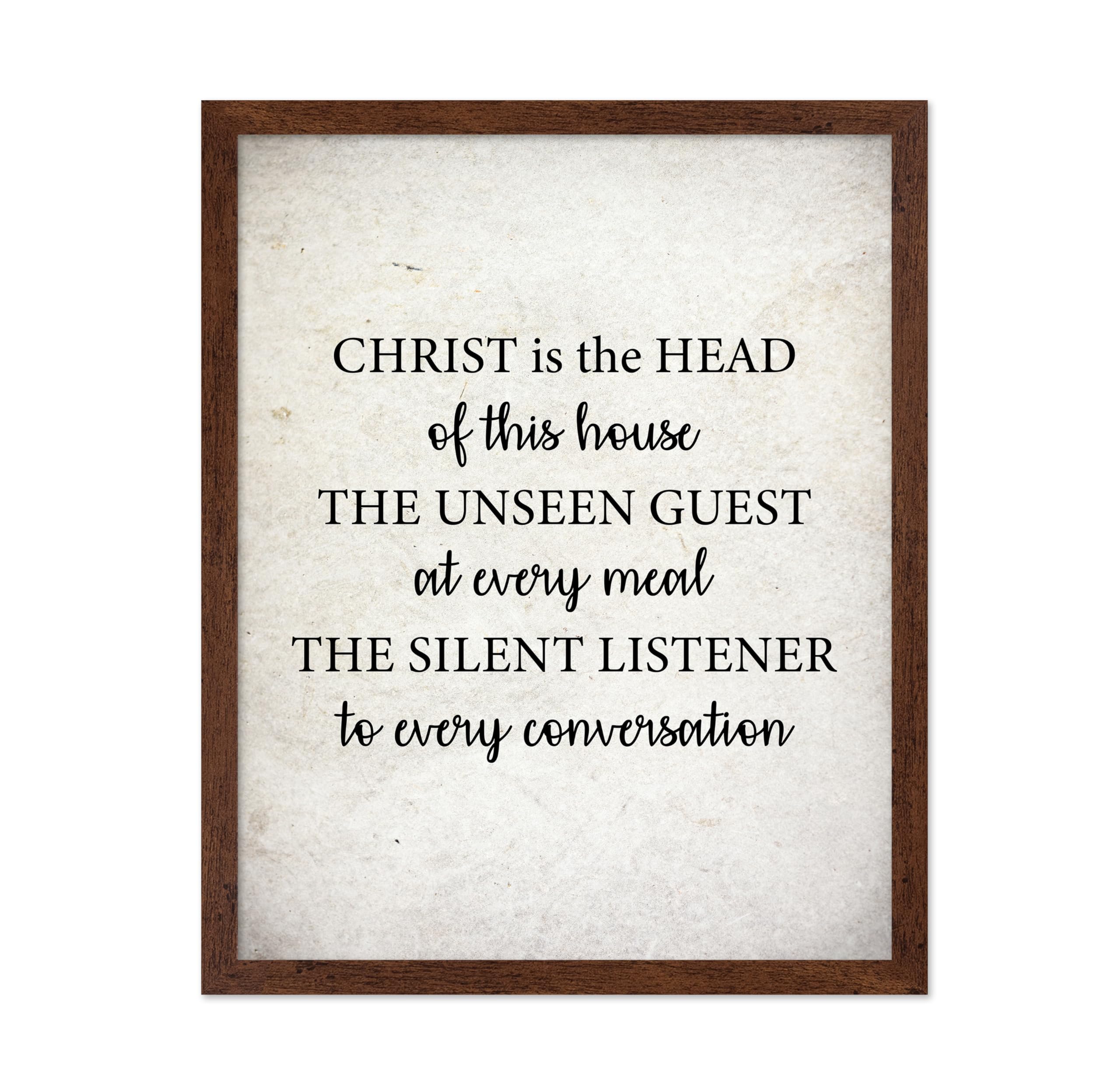Poster Master Christ Poster - Christ Is The Head Of This House Print - Jesus Christ Art - Gift For Him, Her - Religious Christia