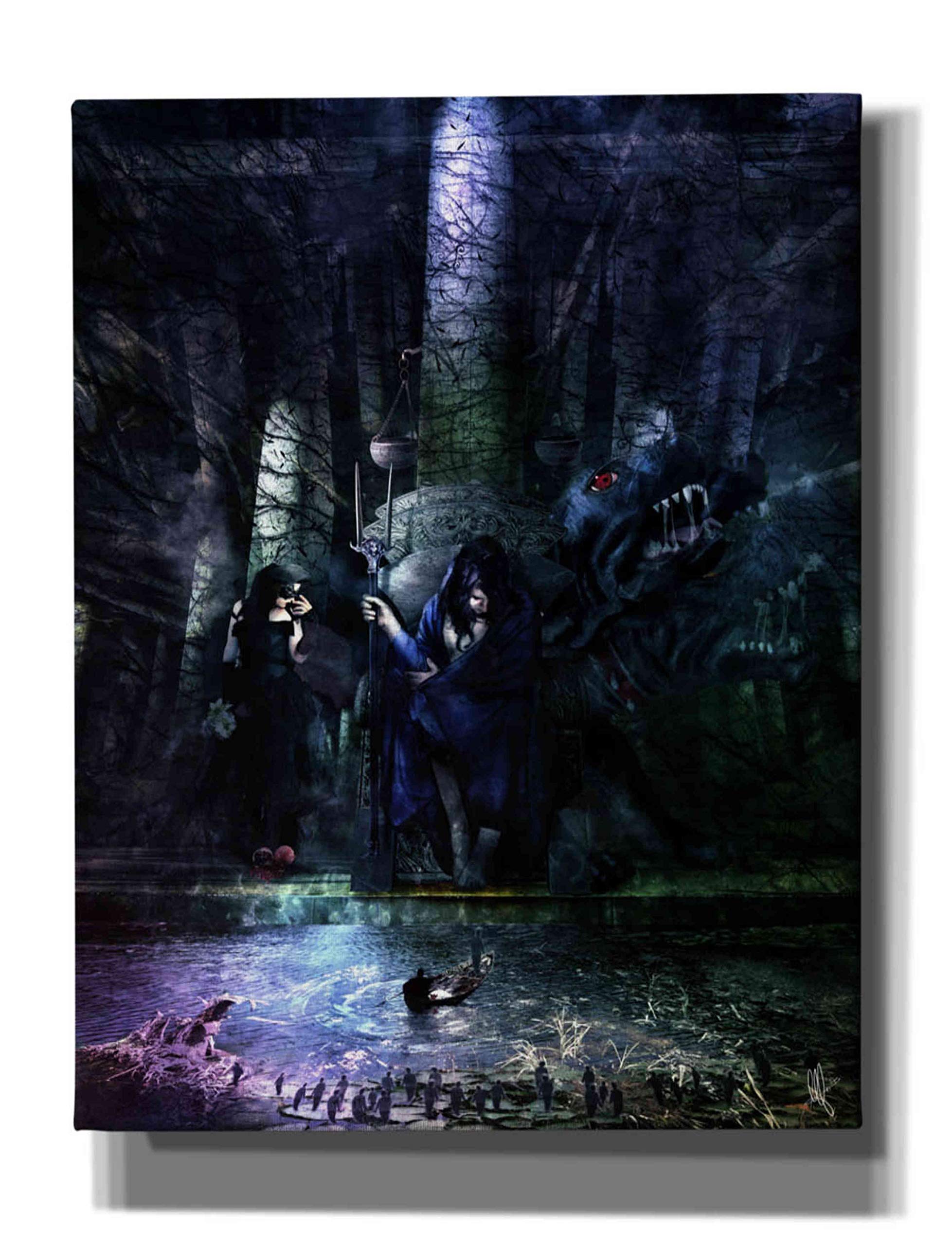 Cortesi Home 'Hades' By Mario Sanchez Nevado, Canvas Wall Art, 26''X40''