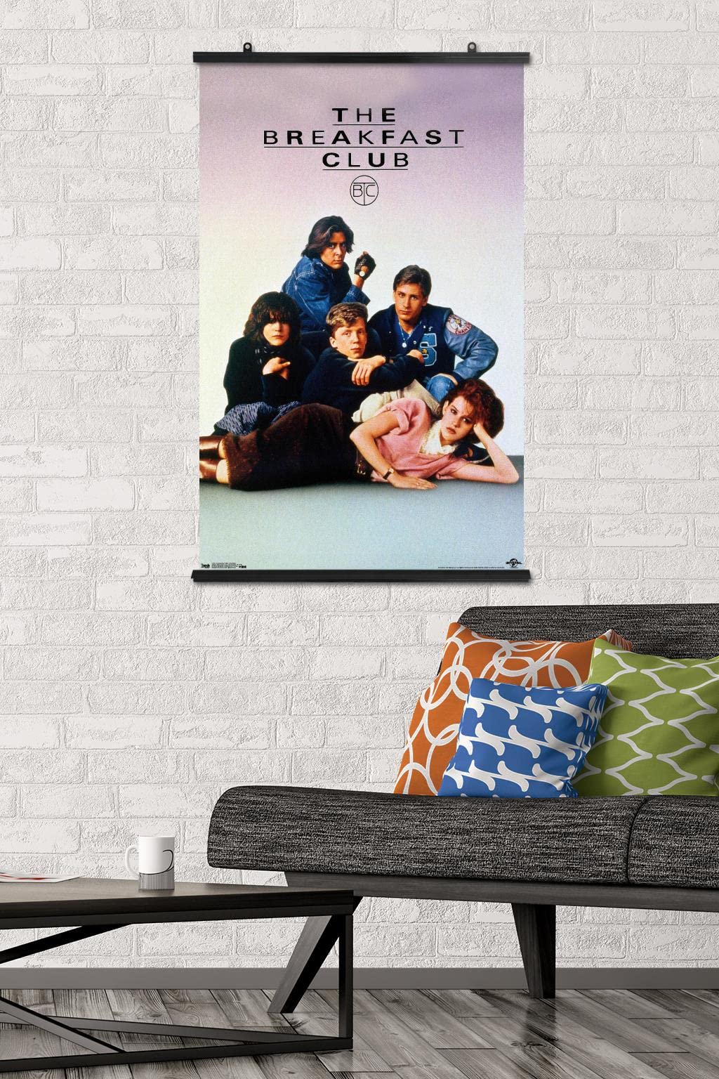 Trends International The Breakfast Club - One Sheet Wall Poster, 22.375'' X 34'', Premium Poster & Clip Bundle
