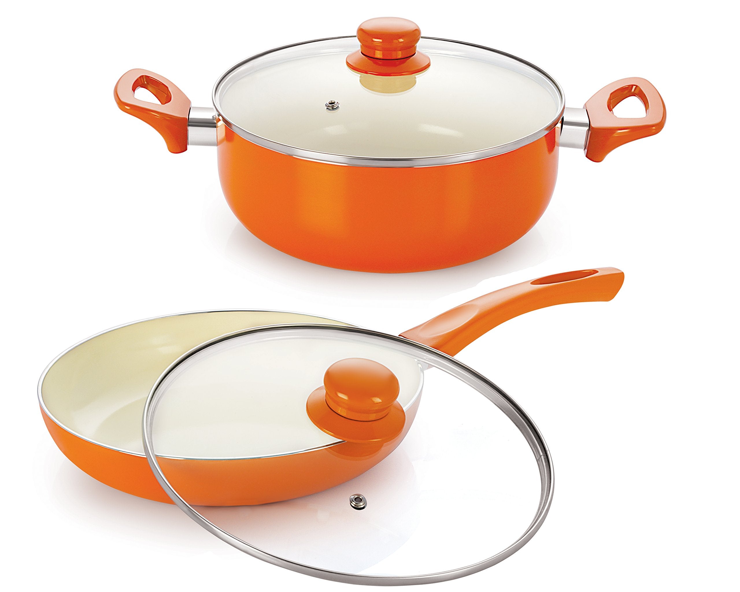 Nirlon Induction Based Aluminium NonStick Cookware Combo Gift Set