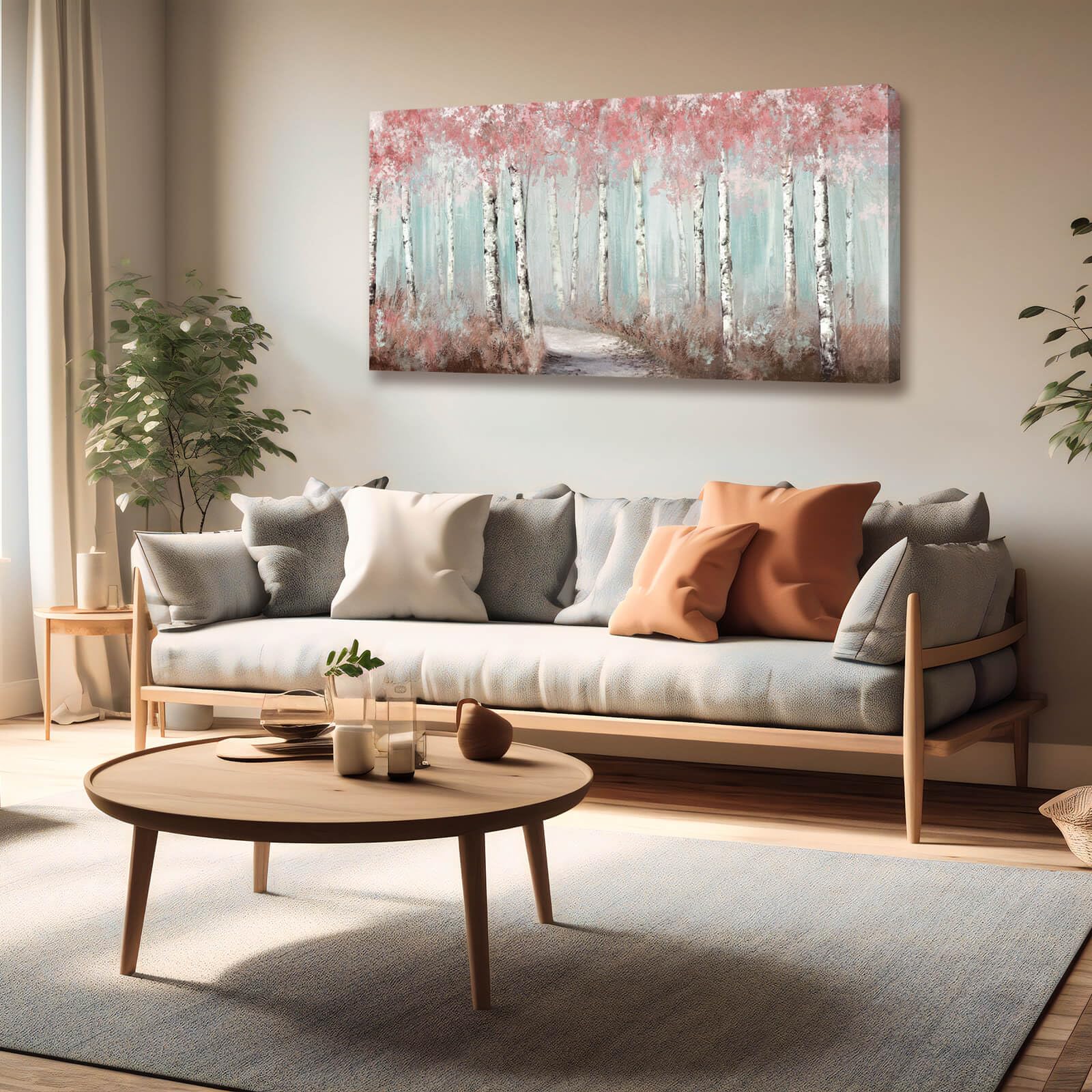 Sdya Canvas Art Wall Decor For Living Room - Botanical Wall Art - Room Decor For Women - Winter Landscape Decorations For Bedroo