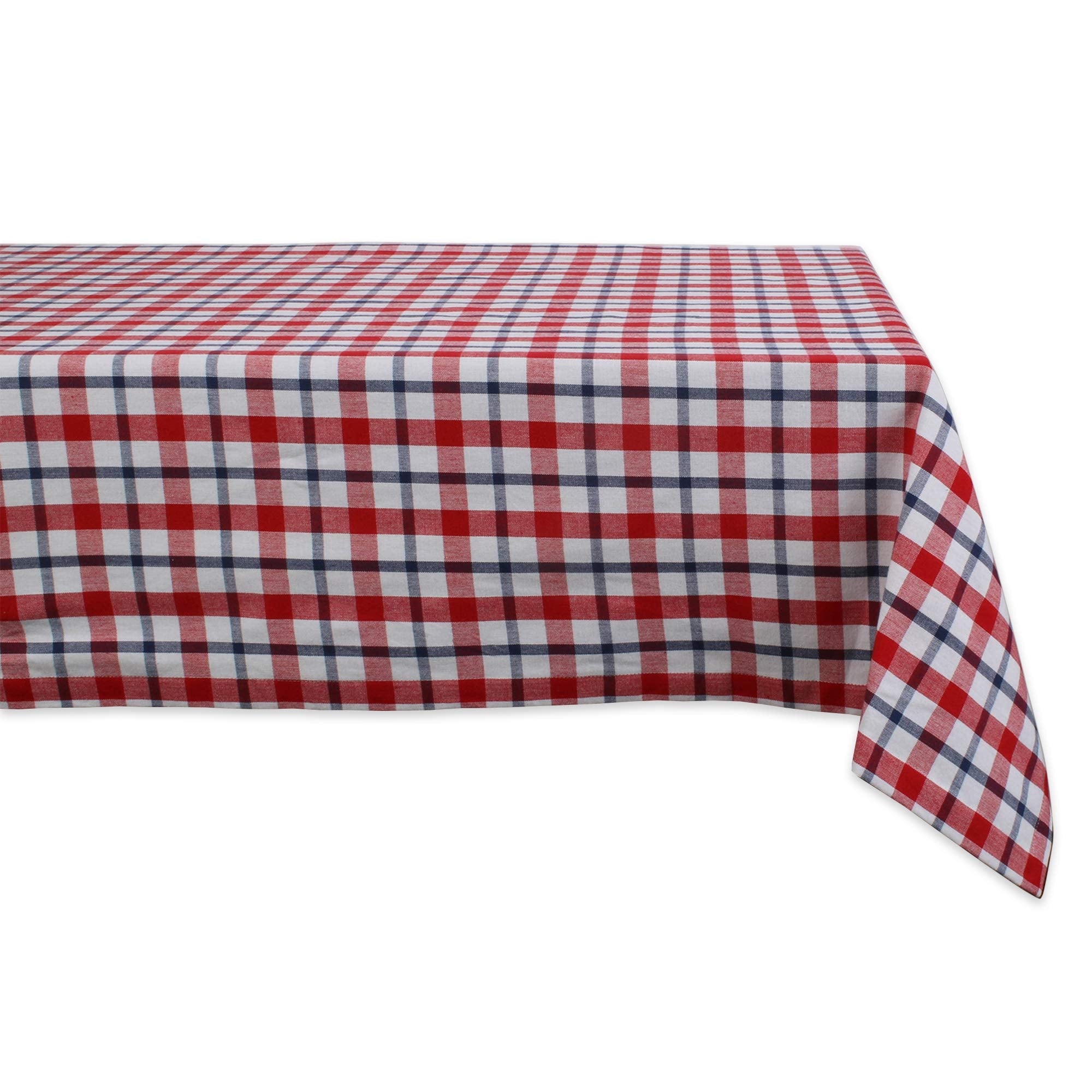 DII American Plaid Table Top Collection for Everyday Use, Summer Cook-Outs, Barbeques, Picnics, Indoor/Outdoor Entertaining, 100