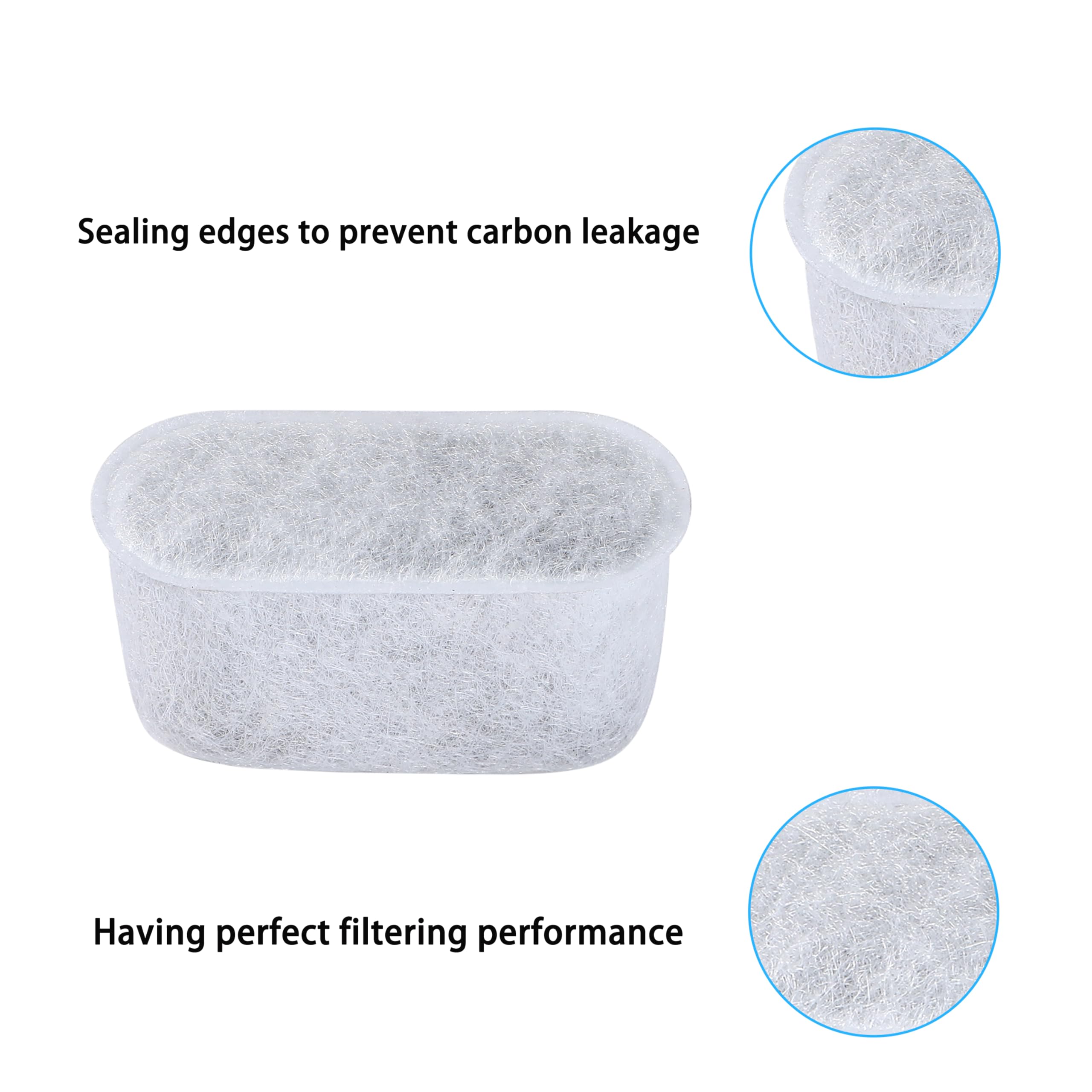 Charcoal Water Filter For Cuisinart Ss-10, Ss-15, Ss-700, Dcc-1200, Dcc-3200, Dcc-3000(P1) Coffee Makers Filter Replacement (12P