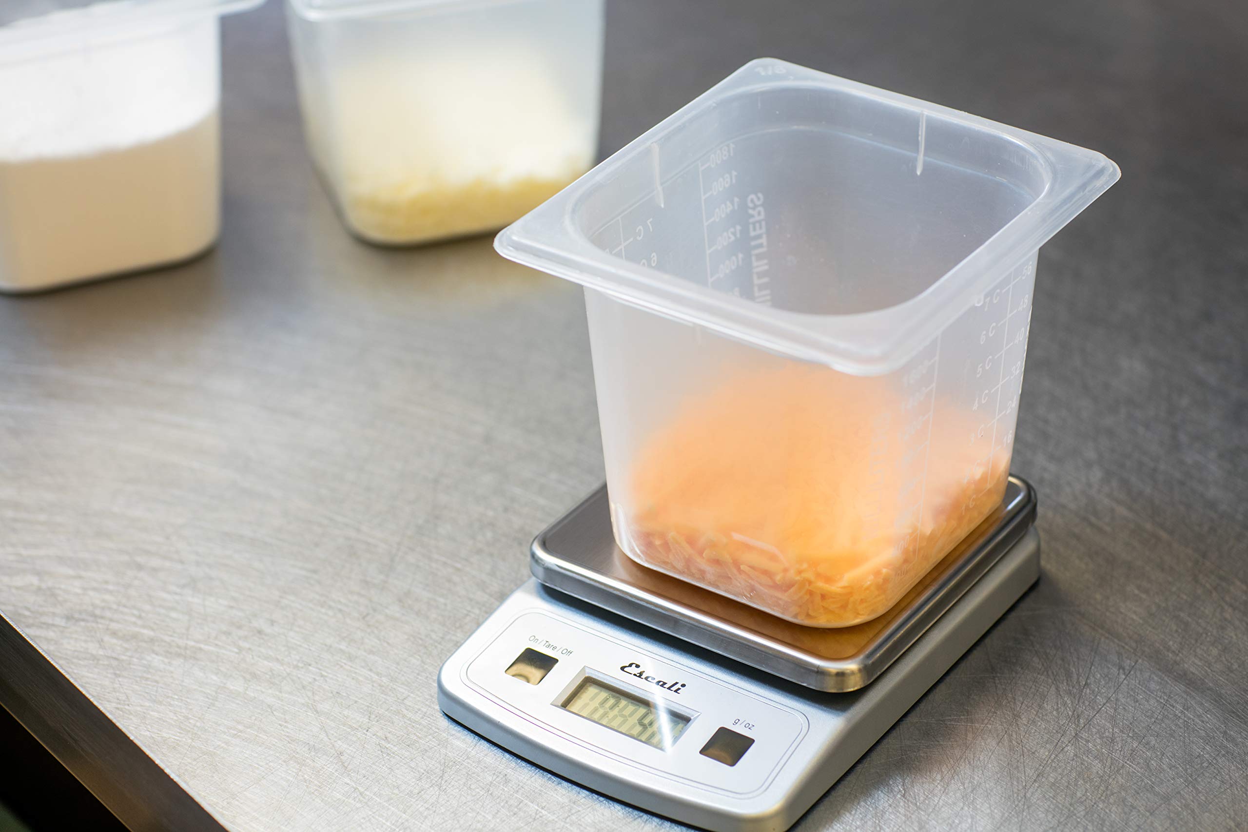 San Jamar Scdg2Lp Low-Profile Digital Food/Kitchen Scale, 2Lb Capacity