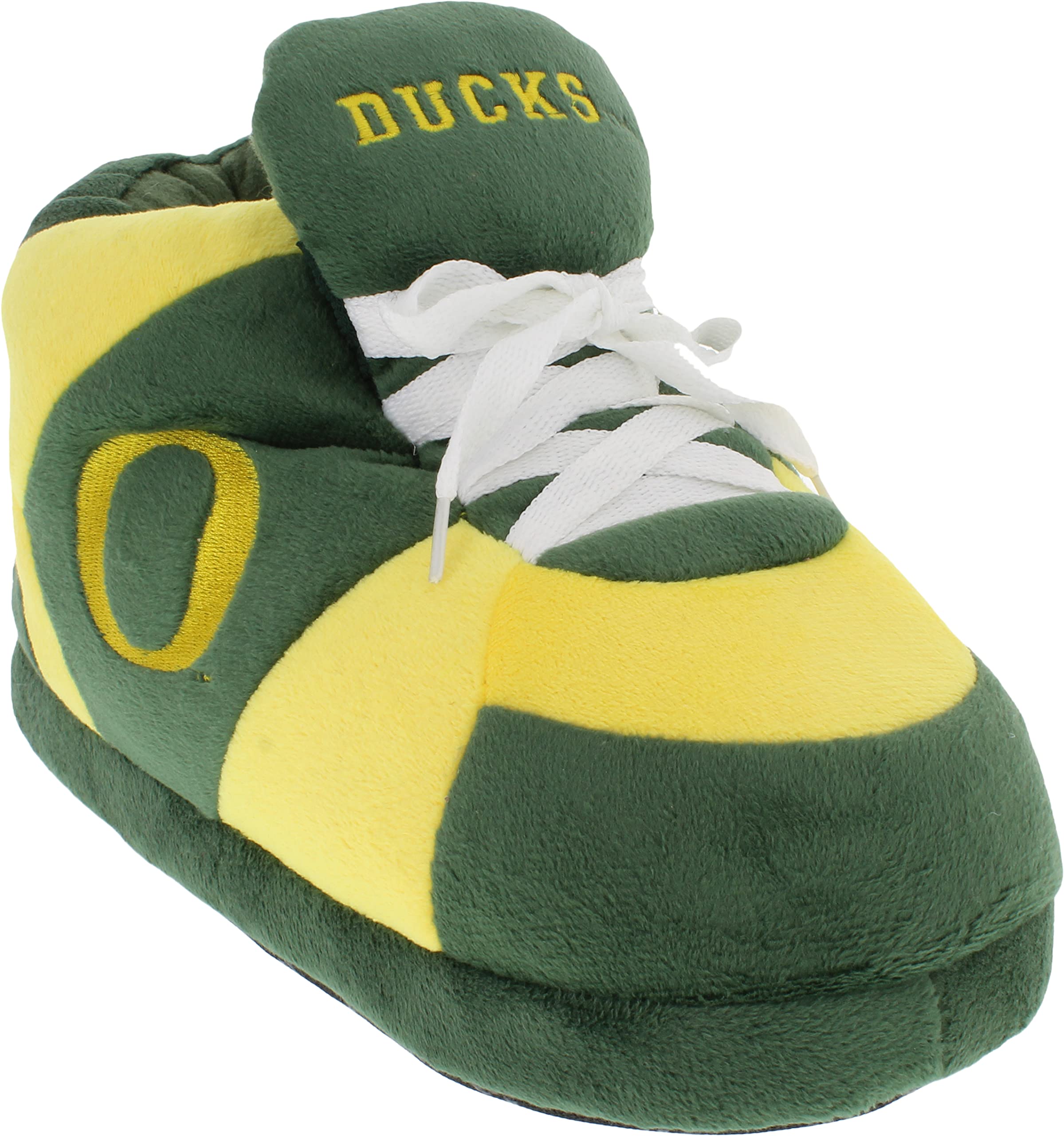 Comfy Feet Unisex Sneaker Slipper, Oregon Ducks,13-14 Women12-14 Men
