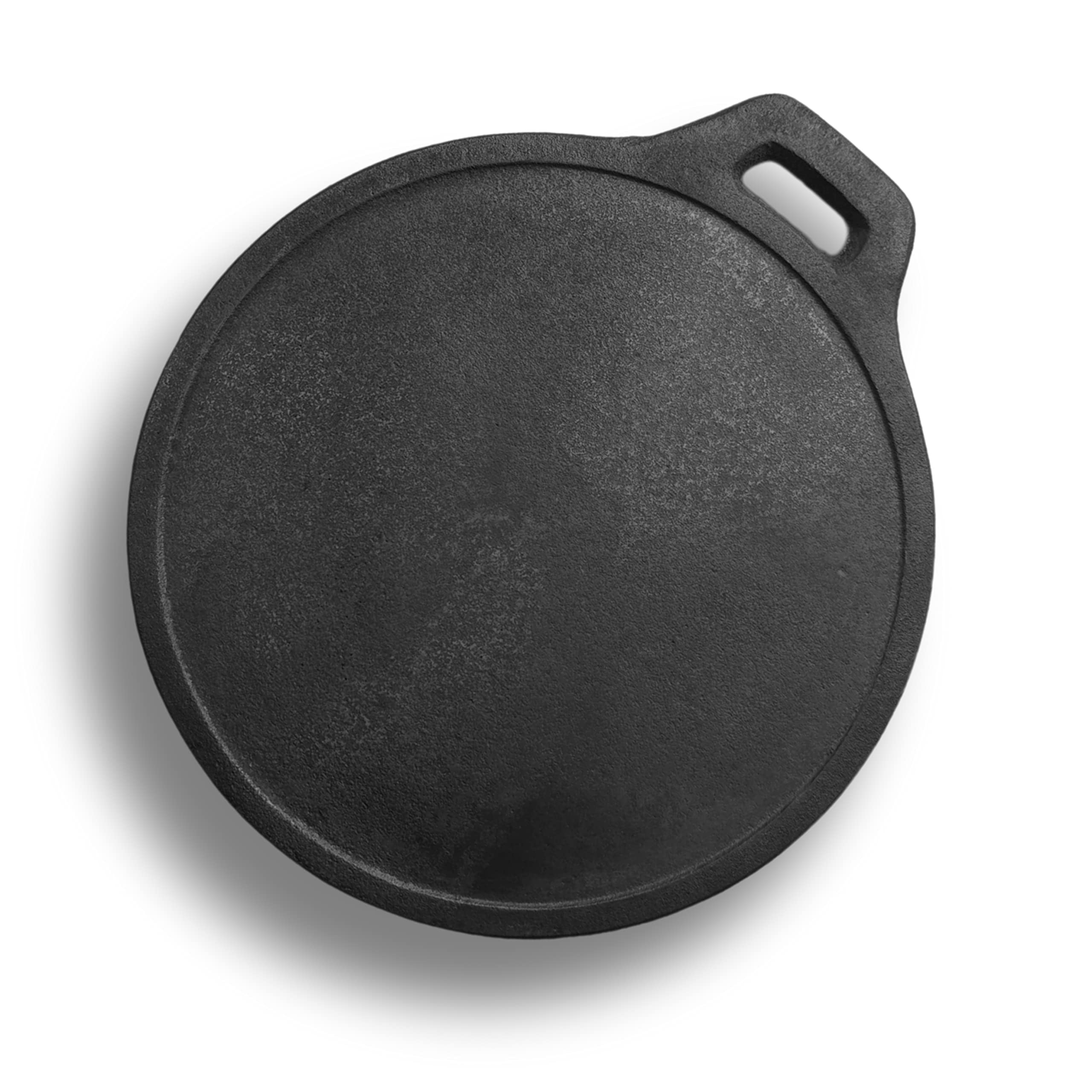 Tawa Brand - Cast Iron Dosa Tawa (10 Inch) Black,Pre-Seasoned