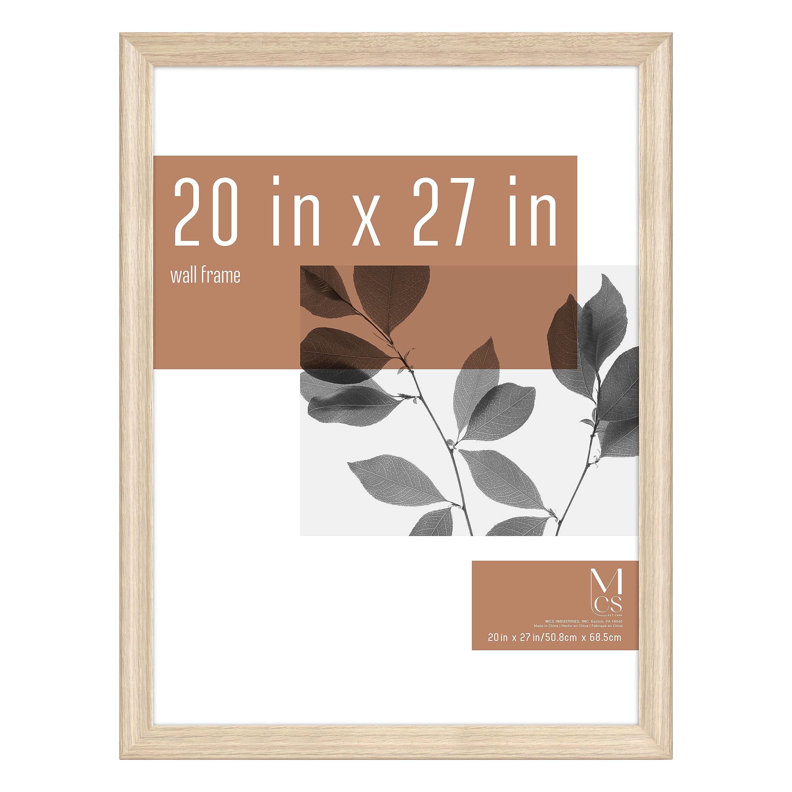 MCS STUDIO GALLERY 2 FRAME 20X27 NATURAL WOODGRAIN