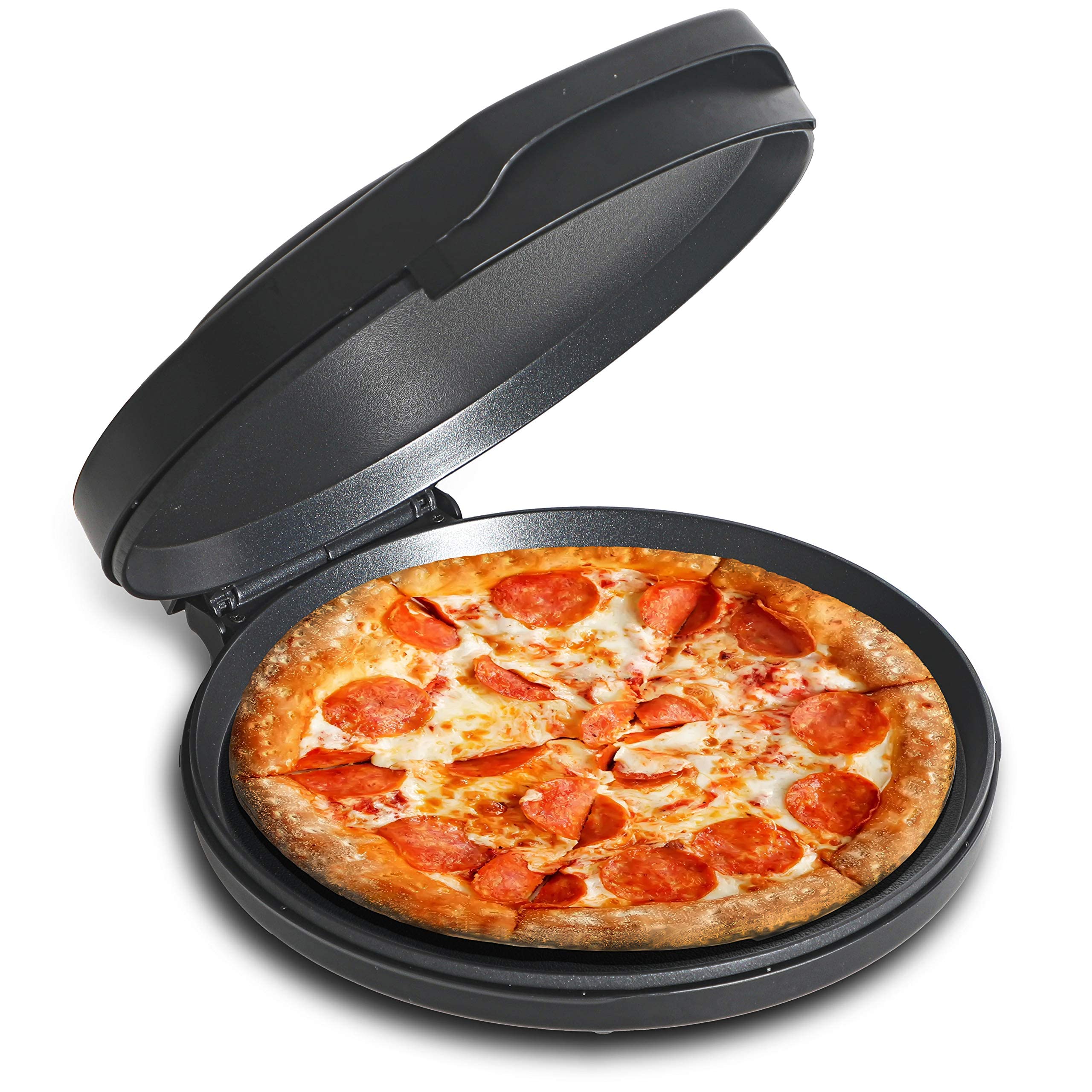 Commercial Chef Chqp12R 12 Inch Countertop Pizza Maker