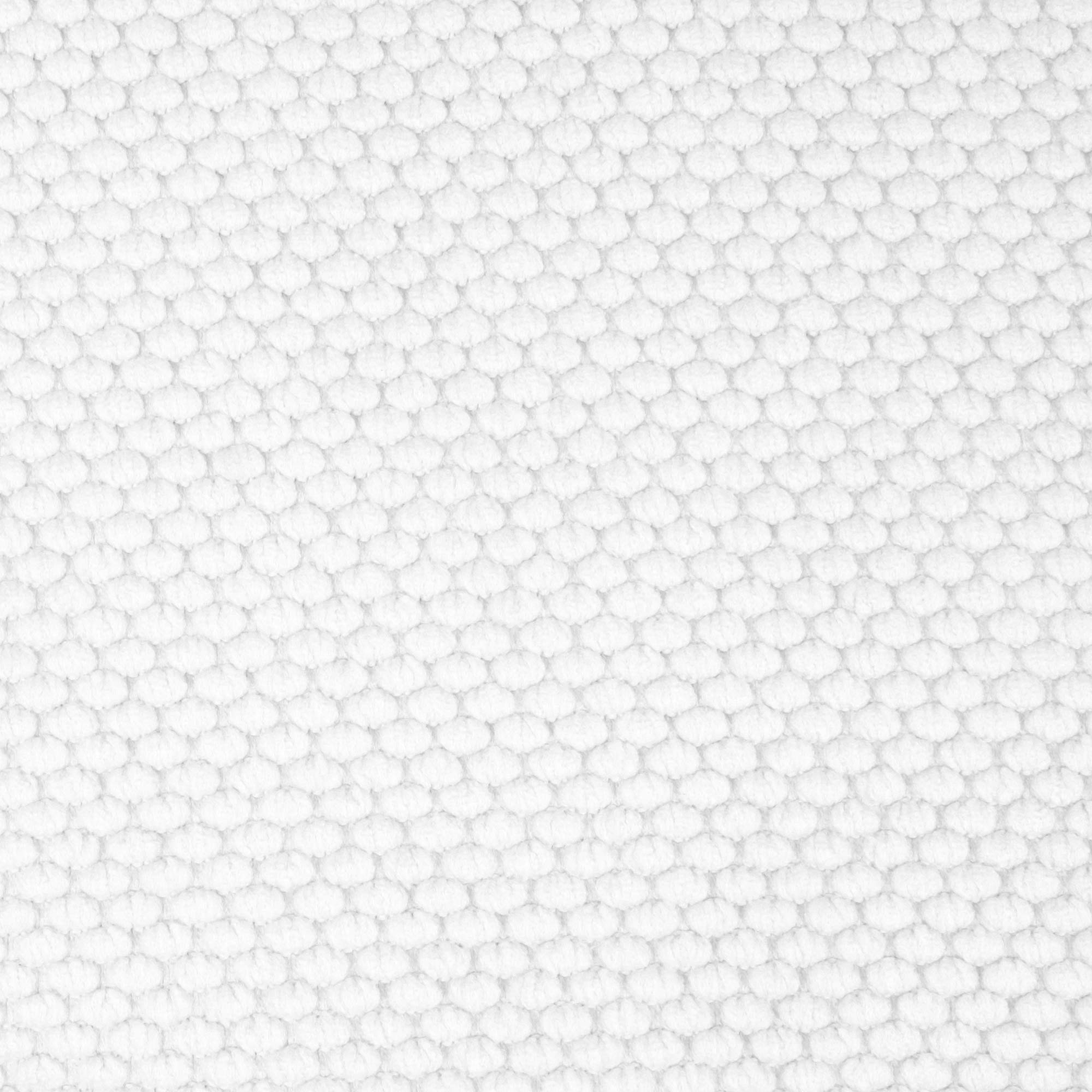 Sweet Home Collection Cushion Memory Foam Chair Pads Honeycomb Nonslip Back Seat Cover 16'' X 16'' 6 Pack White