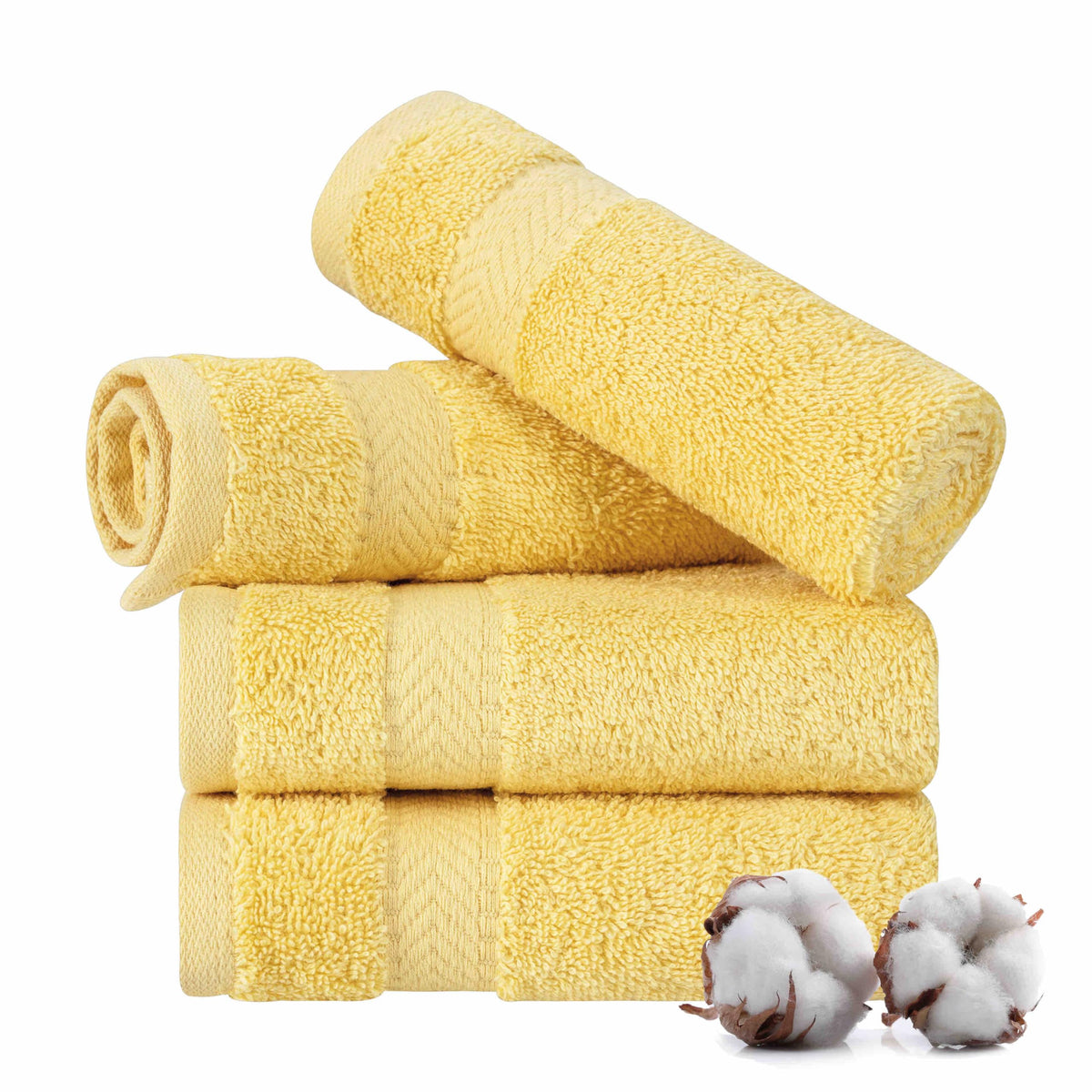 Textilom Washcloths For Body And Face - Hotel And Spa Quality & Soft & Absorbent & Quick Dry Wash Cloths For Your Body - 100% Tu