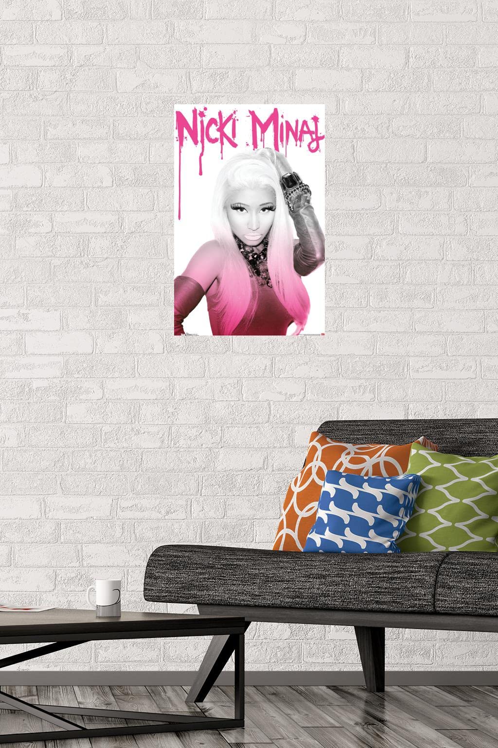 Trends International Nicki Minaj Wall Poster, 14.725'' X 22.375'', Premium Unframed Version