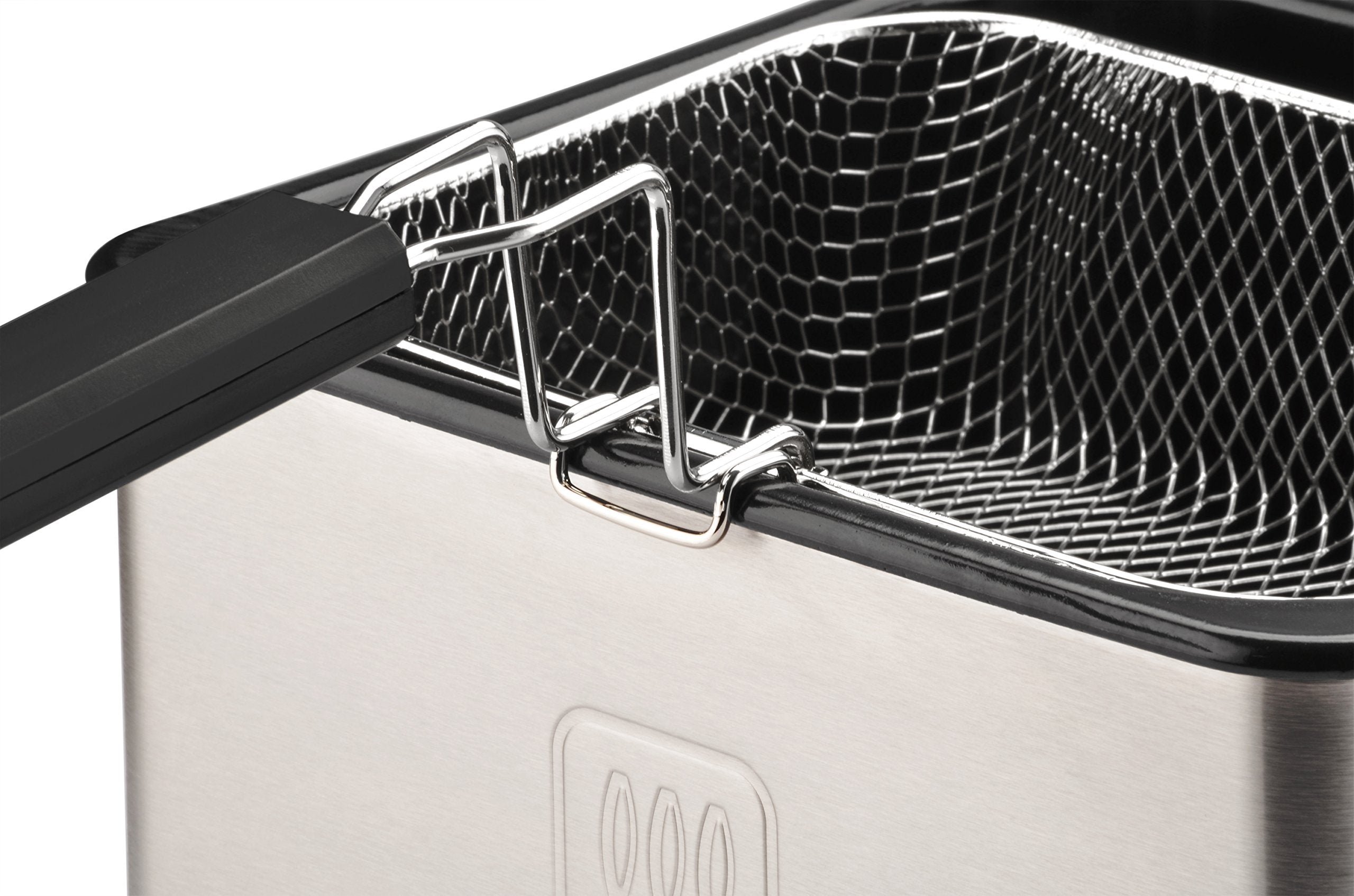 Toastmaster TM-168DF Deep Fryer, 4 Liter, Stainless Steel/Black, Durable Design for Perfectly Crispy Fried Foods