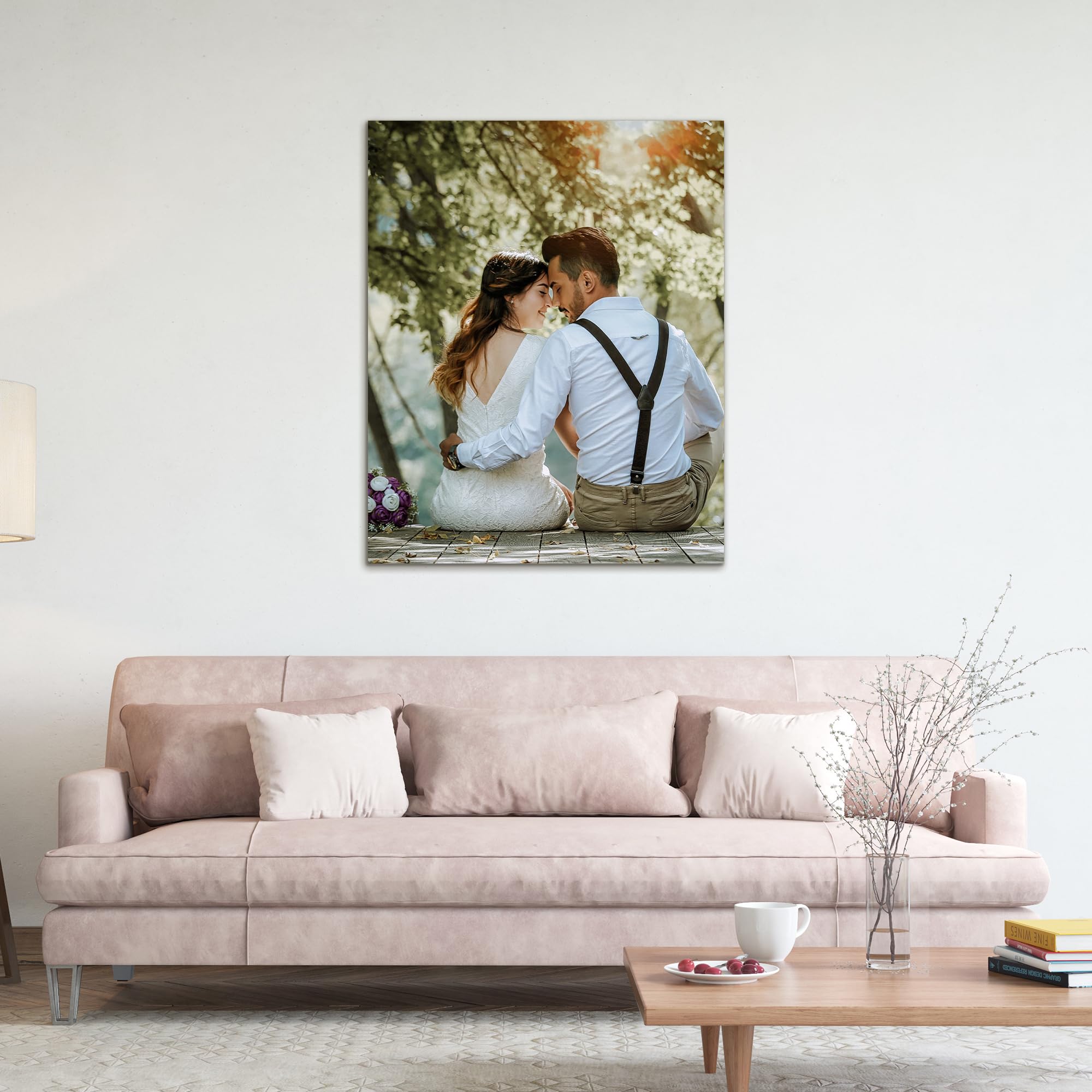 Wega Custom Canvas Prints With Your Photos-Upload Your Image/Photo-Custom Personalized Photo Gifts To Canvas,Wall Art Canvas Pri