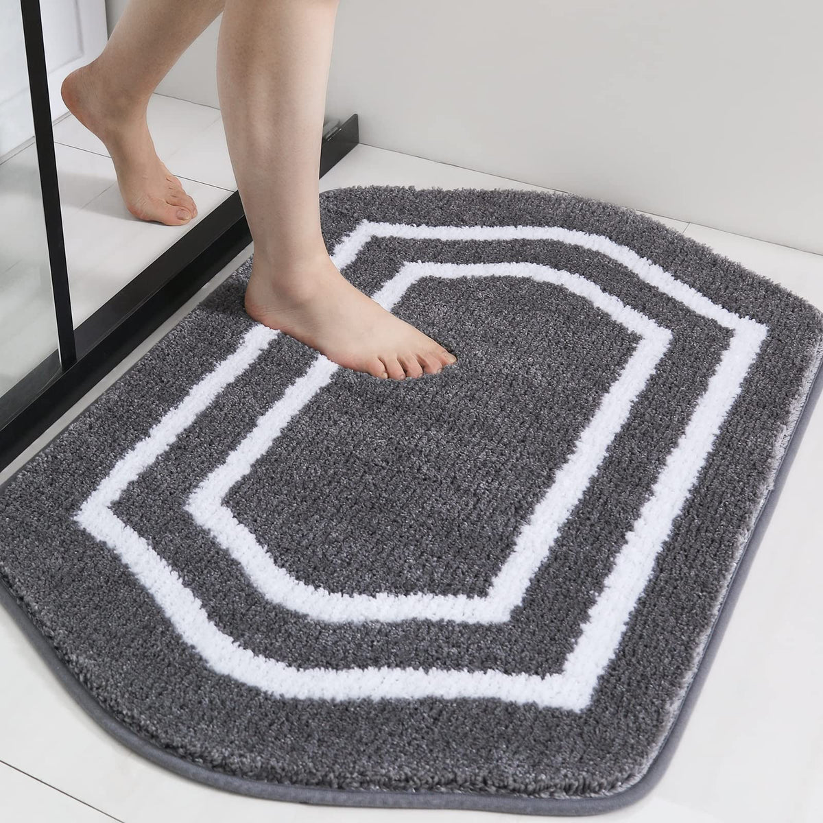 Cosy Homeer Extra Thick Bath Rugs - Anti-Slip Bath Linen Sets Mats Soft Plush 100% Strong Mirco Polyester Mat Living Room Bathro