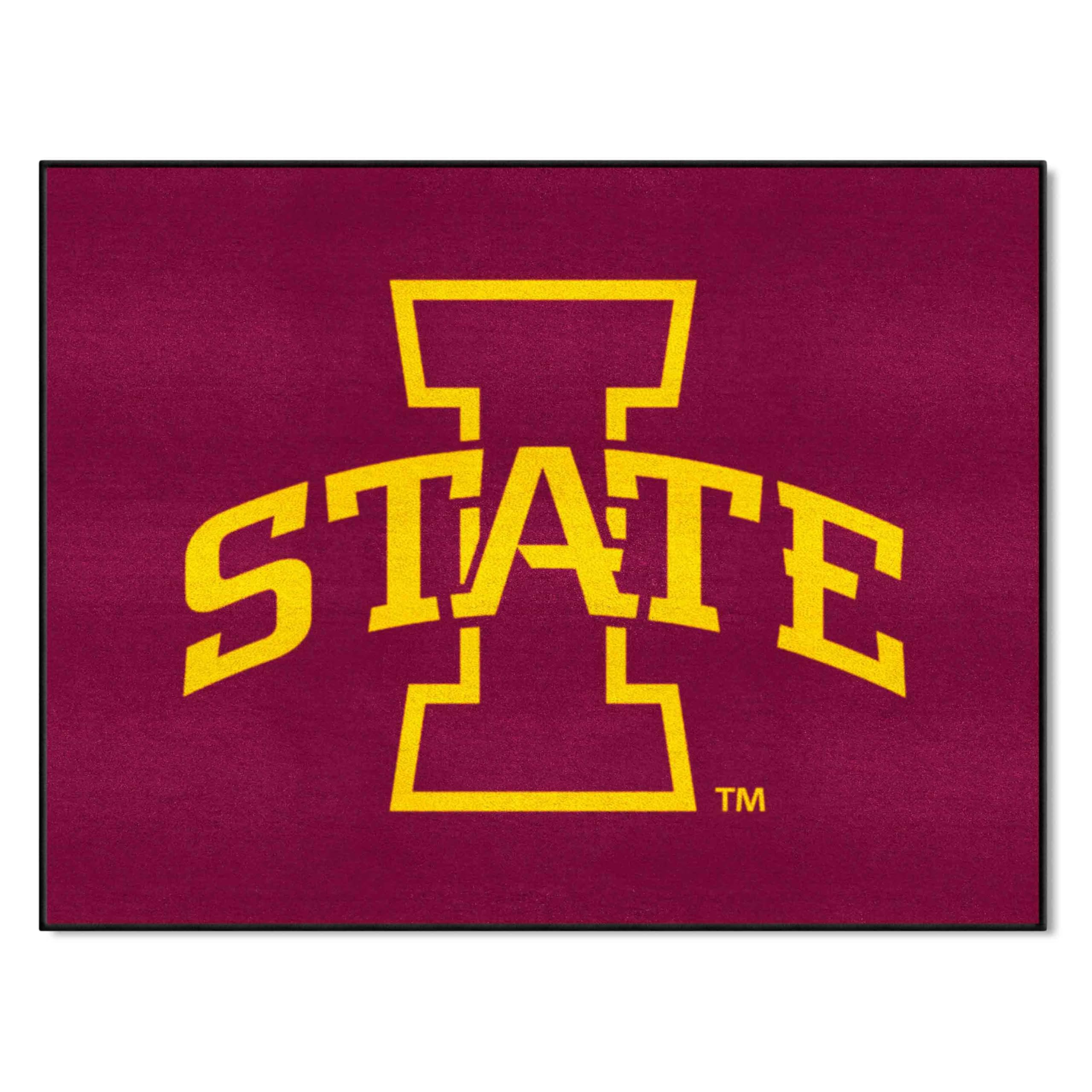 FANMATS 10 Iowa State University All-Star Mat | Red | 33.75x42.5 | I STATE Primary Logo