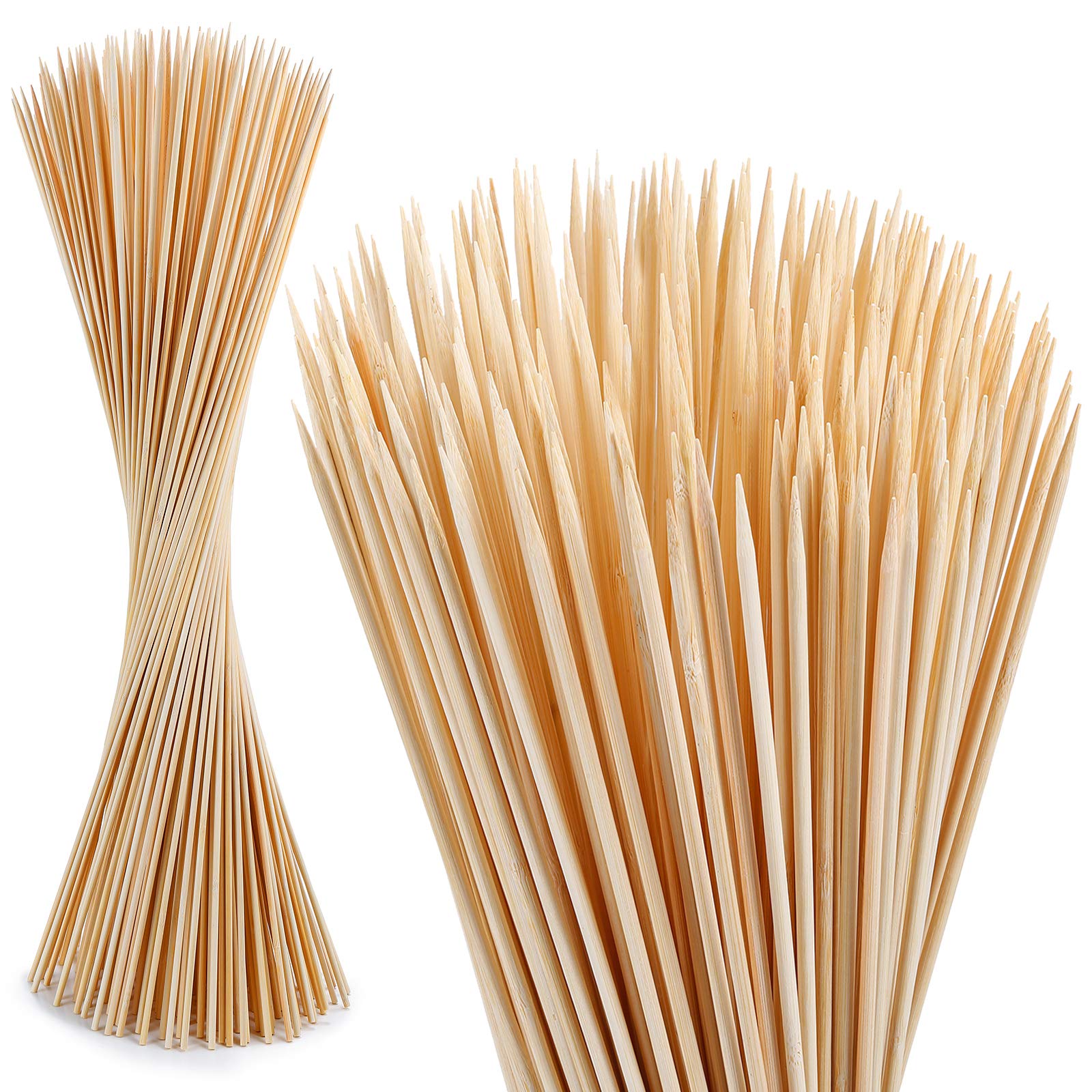 200 Pcs Bamboo Marshmallow Roasting Sticks, Smores Skewers For Fire Pit, Extra Long 30 Inch Heavy Duty 5Mm Thick Wooden Smores S